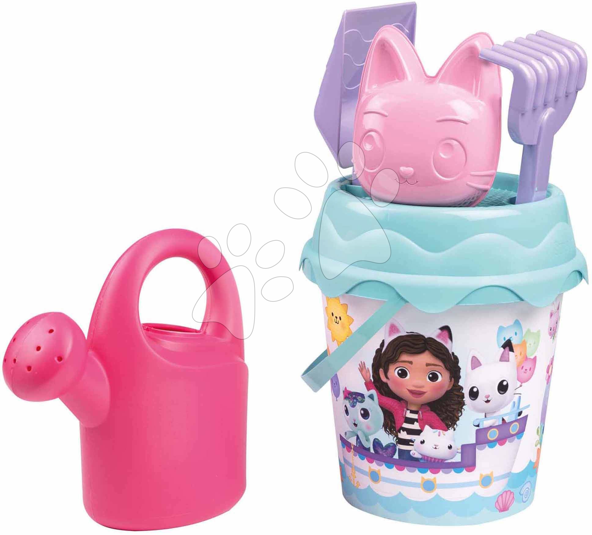 Kbelík set Gabby Garnished Bucket Smoby s konvičkou 17 cm výška od 18 měsíců