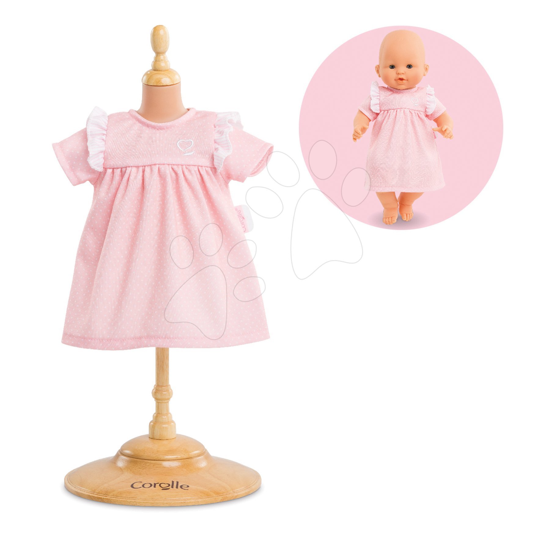 Ruhácska Dress Candy Mon Grand Poupon Corolle 36 cm játékbabának 24 hó-tól