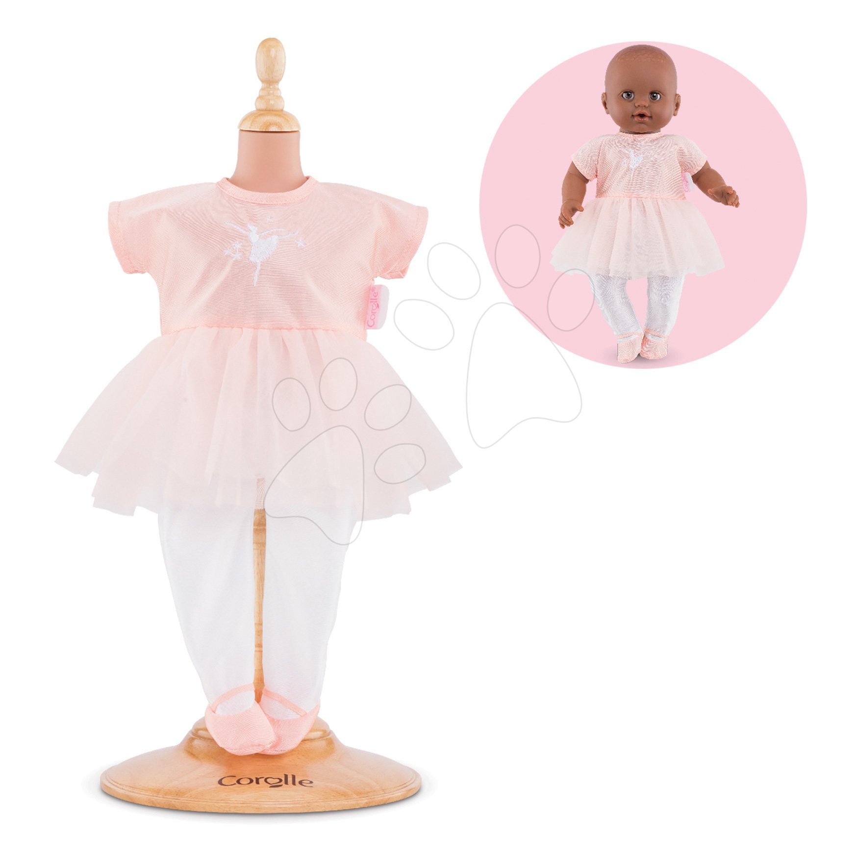 Ruházat Ballerina Suit Mon Grand Poupon Corolle 36 cm játékbabának 24 hó-tól