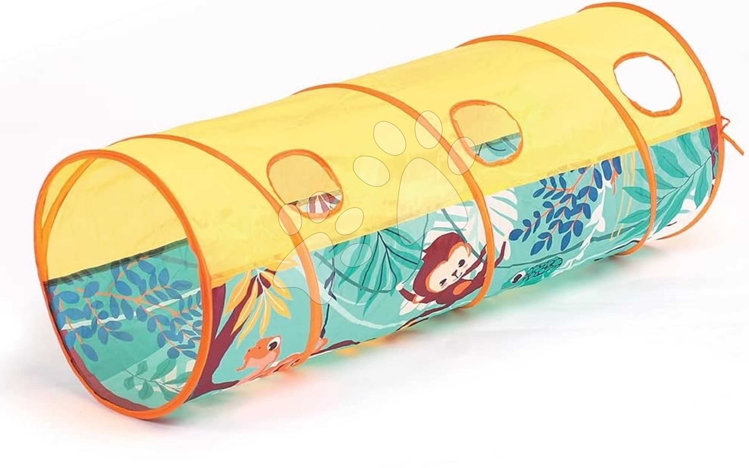 Mászóalagút Jungle Play Tunnel Ludi 3 kukucskálóval 24 hó-tól