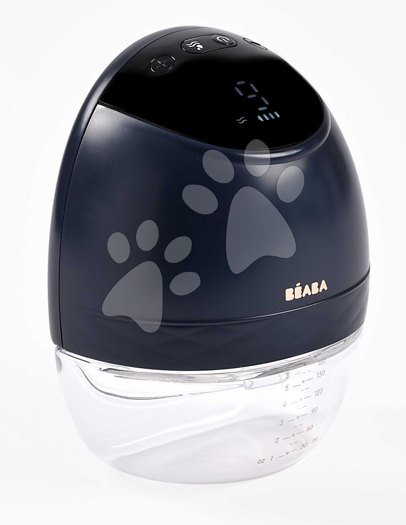 Mellszívó Hands-Free Electric Breast Pump Night Blue Beaba elektromos 3 üzemmód és 9 teljesítményszint 180 ml
