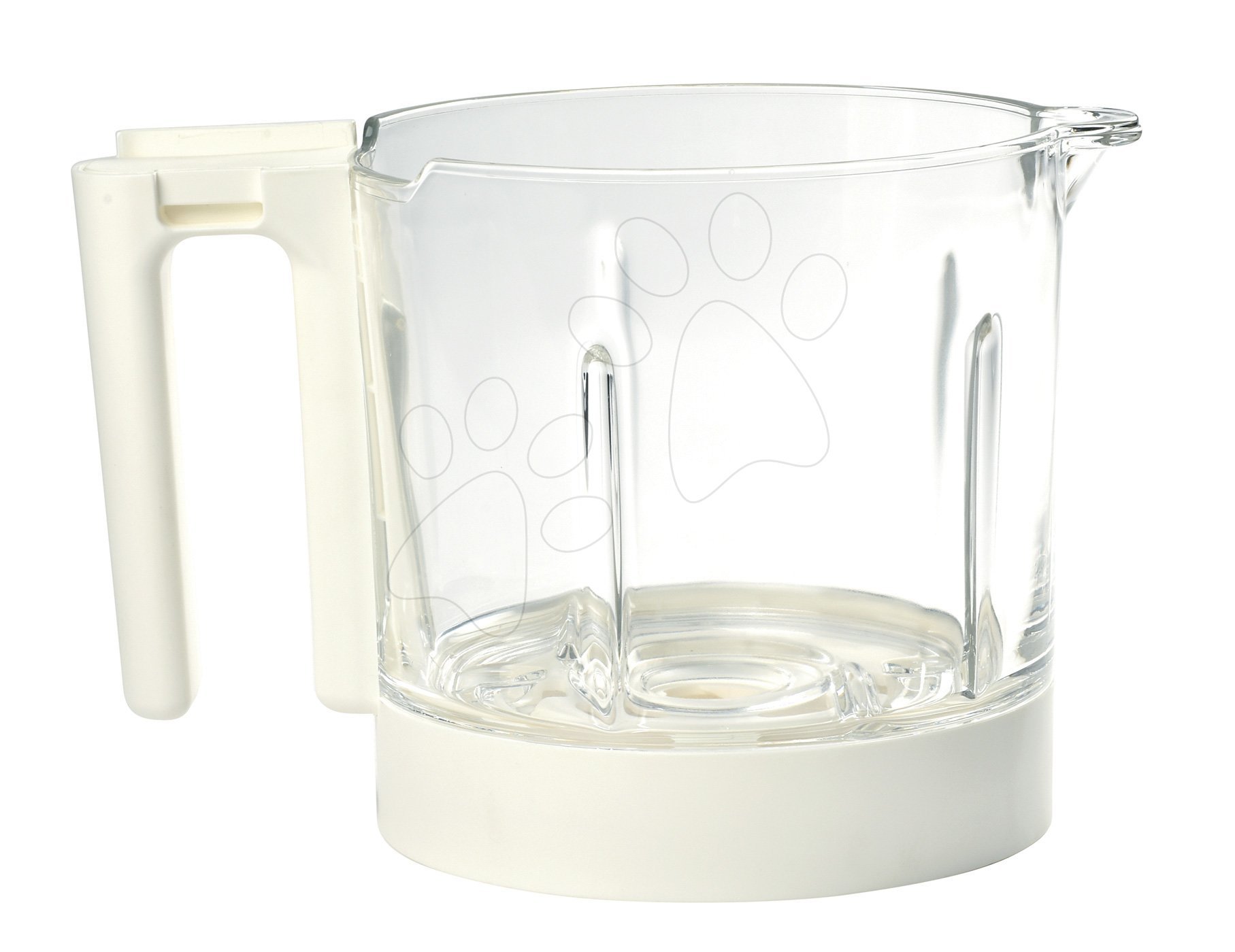 Aparat de gătit pe aburi cu mixer - Vas din sticlă pentru aparatul de gătit Babycook® Neo glass bowl Beaba alb din sticlă de înaltă calitate