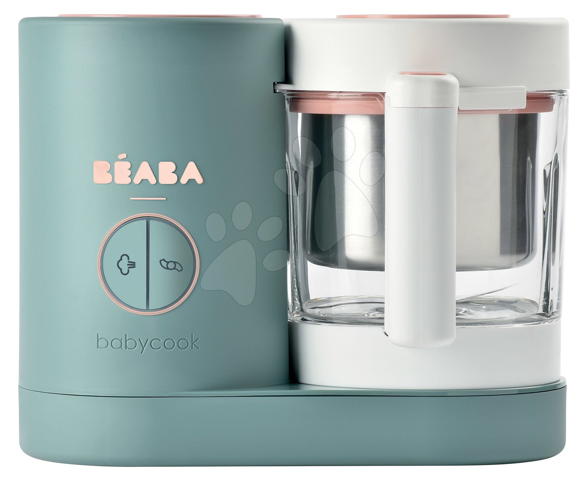 Ételpároló és turmixgép Babycook Neo Eucalyptus Beaba zöld-ezüst 0 hó-tól