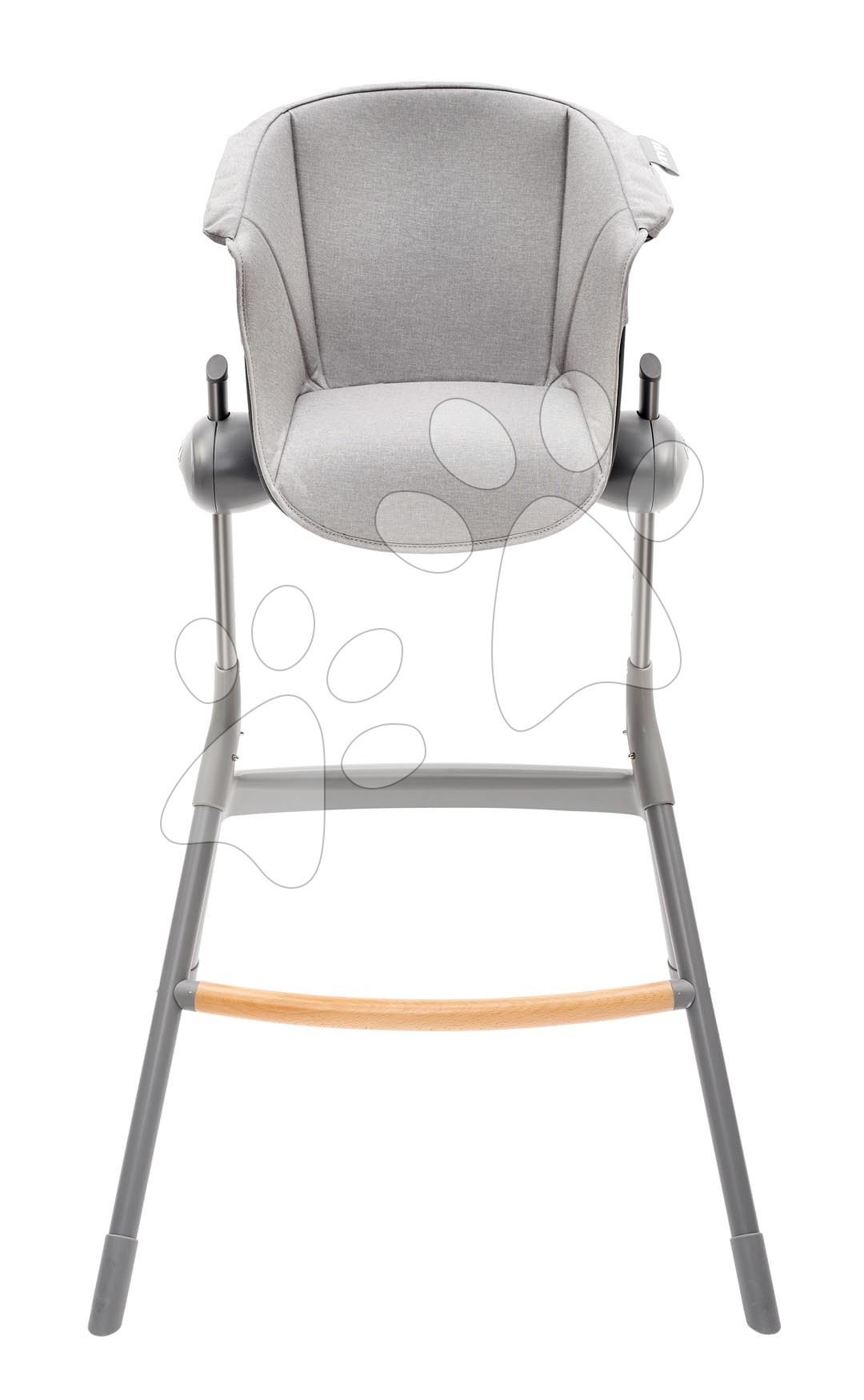 E-shop Textilná vložka Junior Up & Down High Chair Beaba k drevenej jedálenskej stoličke sivá od 36 mes