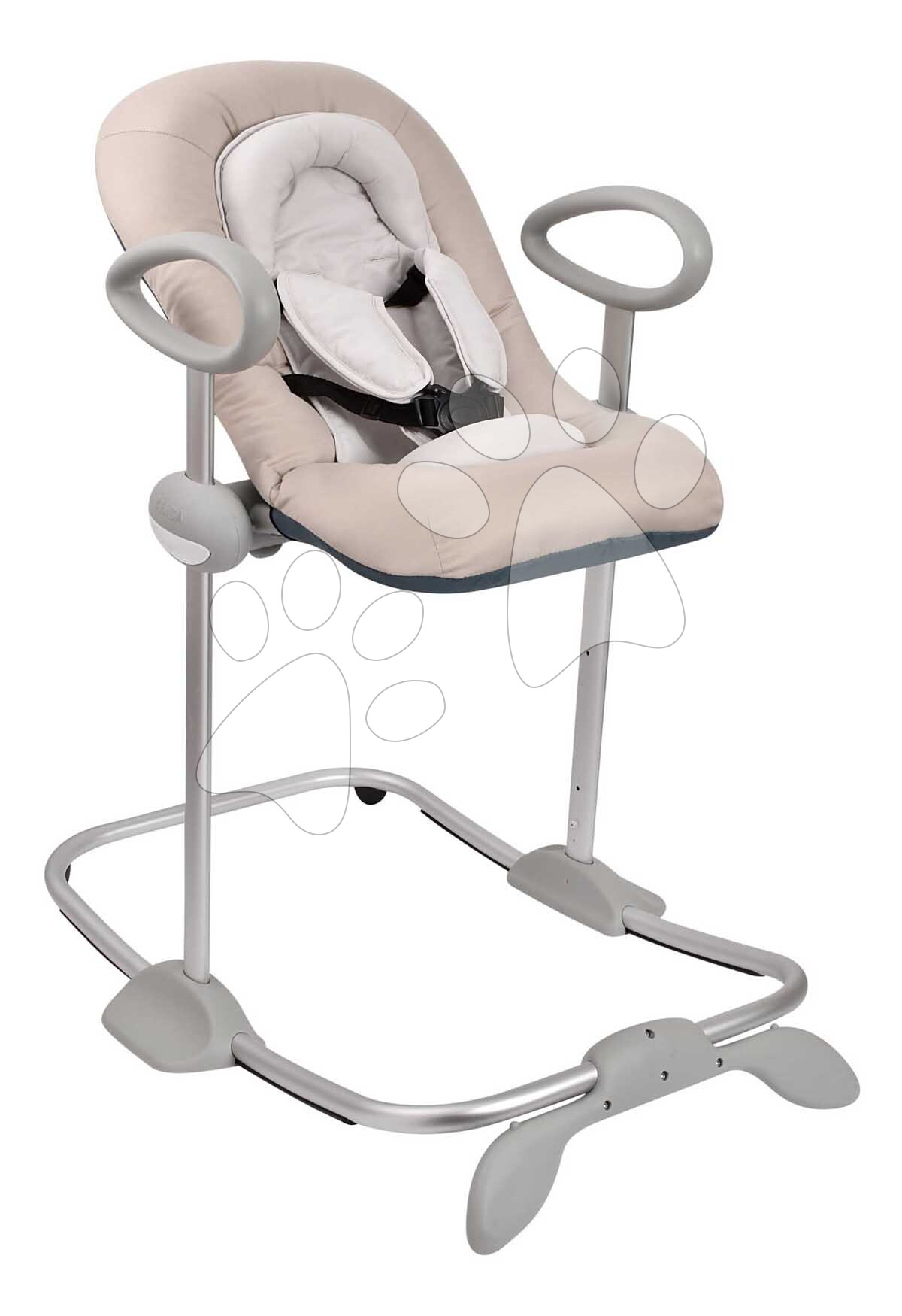 Detské polohovateľné lehátko Up & Down Bouncer IV Clay Beaba 4 výšky a 3 pozície béžové od 0 mes