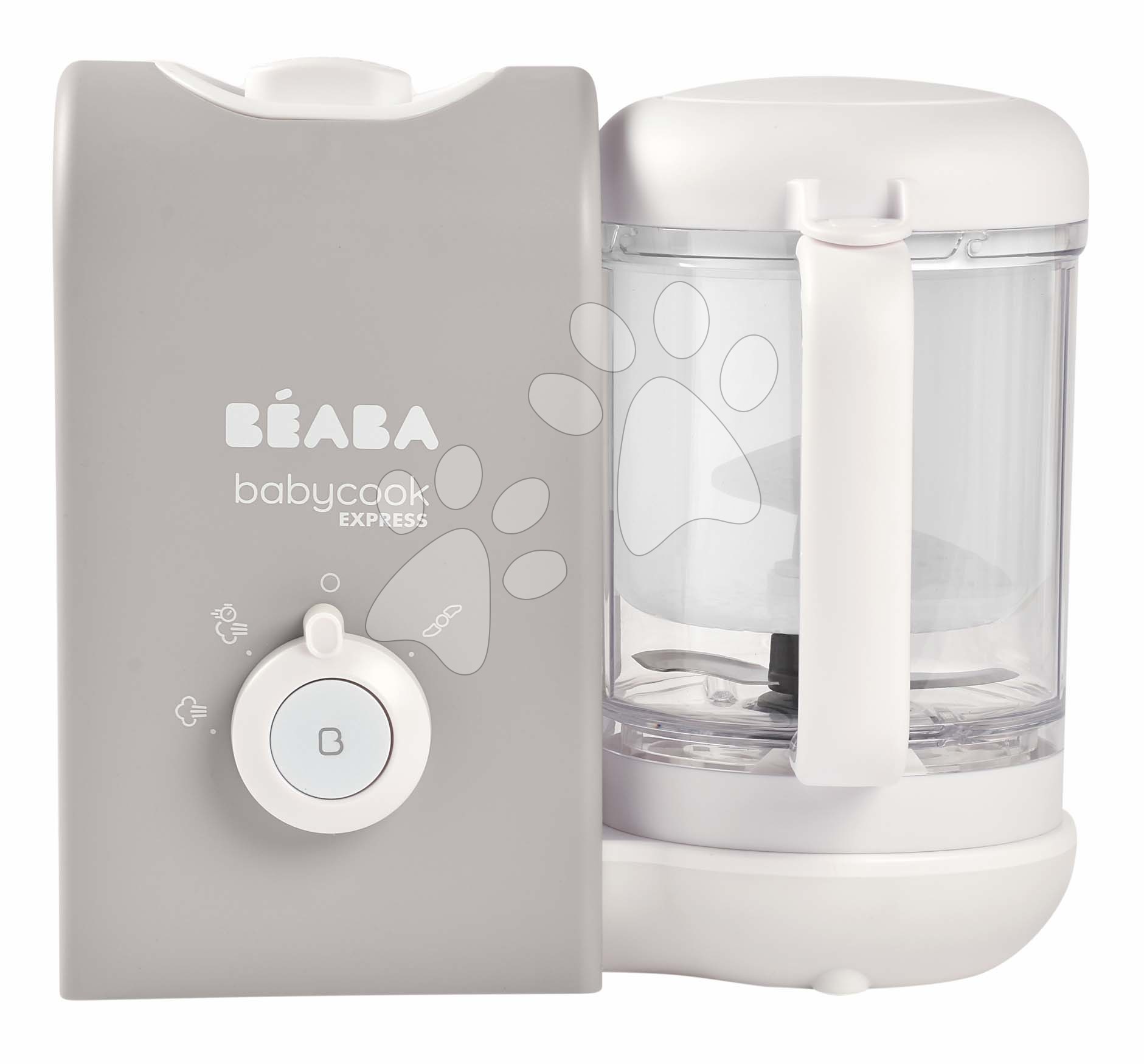 Parní vařič a mixér Beaba Babycook® Express Velvet Grey šedý