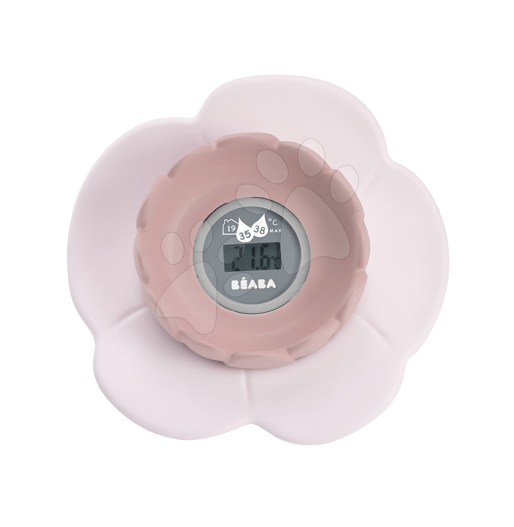 Digitális hőmérő Beaba 'Lotus' Old Pink többfunkciós rózsaszin