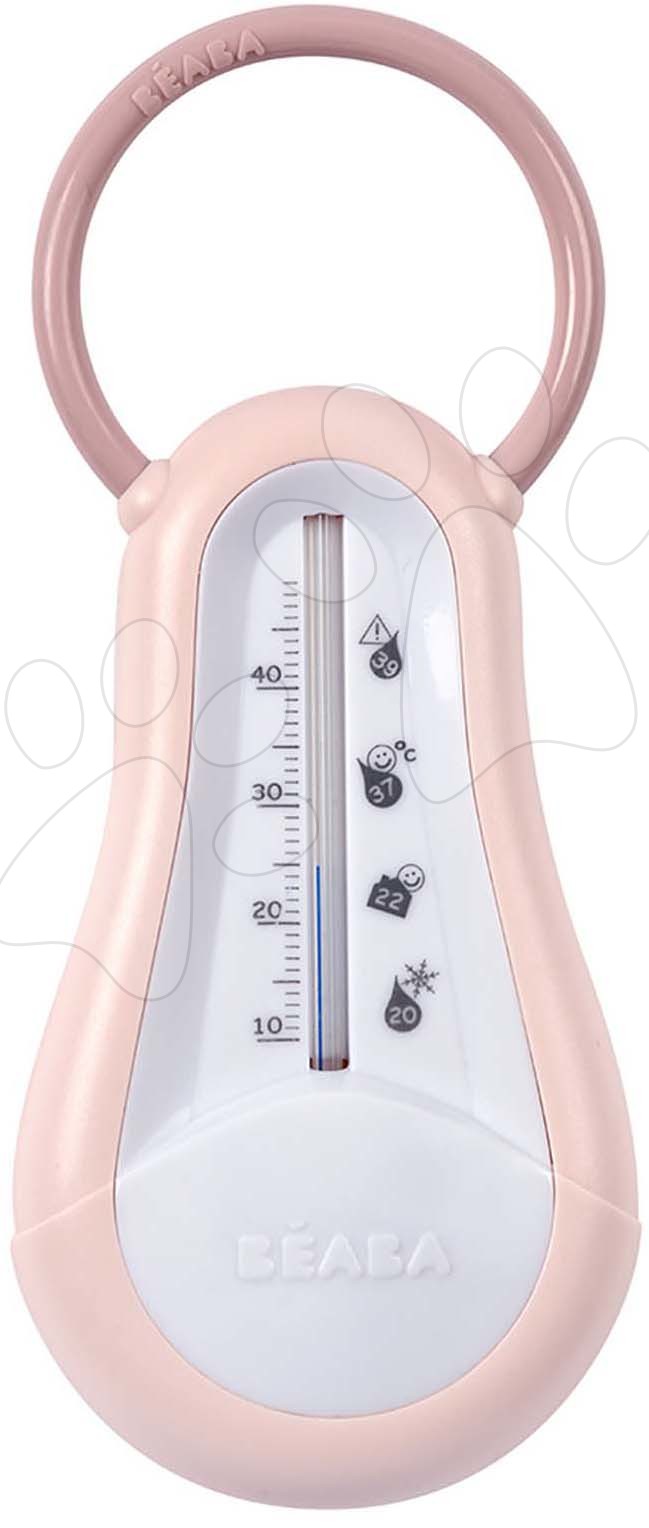 Teploměr do vaničky Beaba Bath Thermometer Old pink růžový od 0 měs