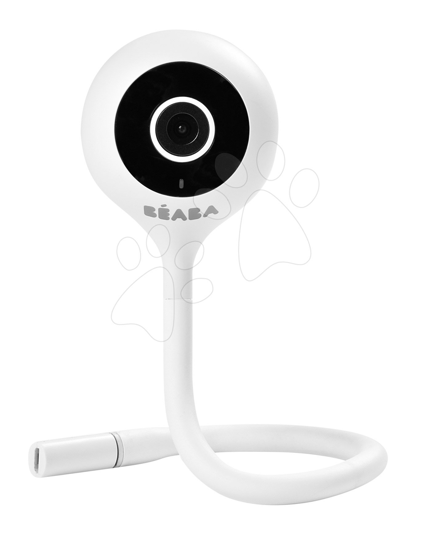 Elektronske varuške - Elektronska varuška New Video Baby monitor ZEN Connect White Beaba s priključkom na telefon (Android in iOS) z infrardečim nočnim vidom