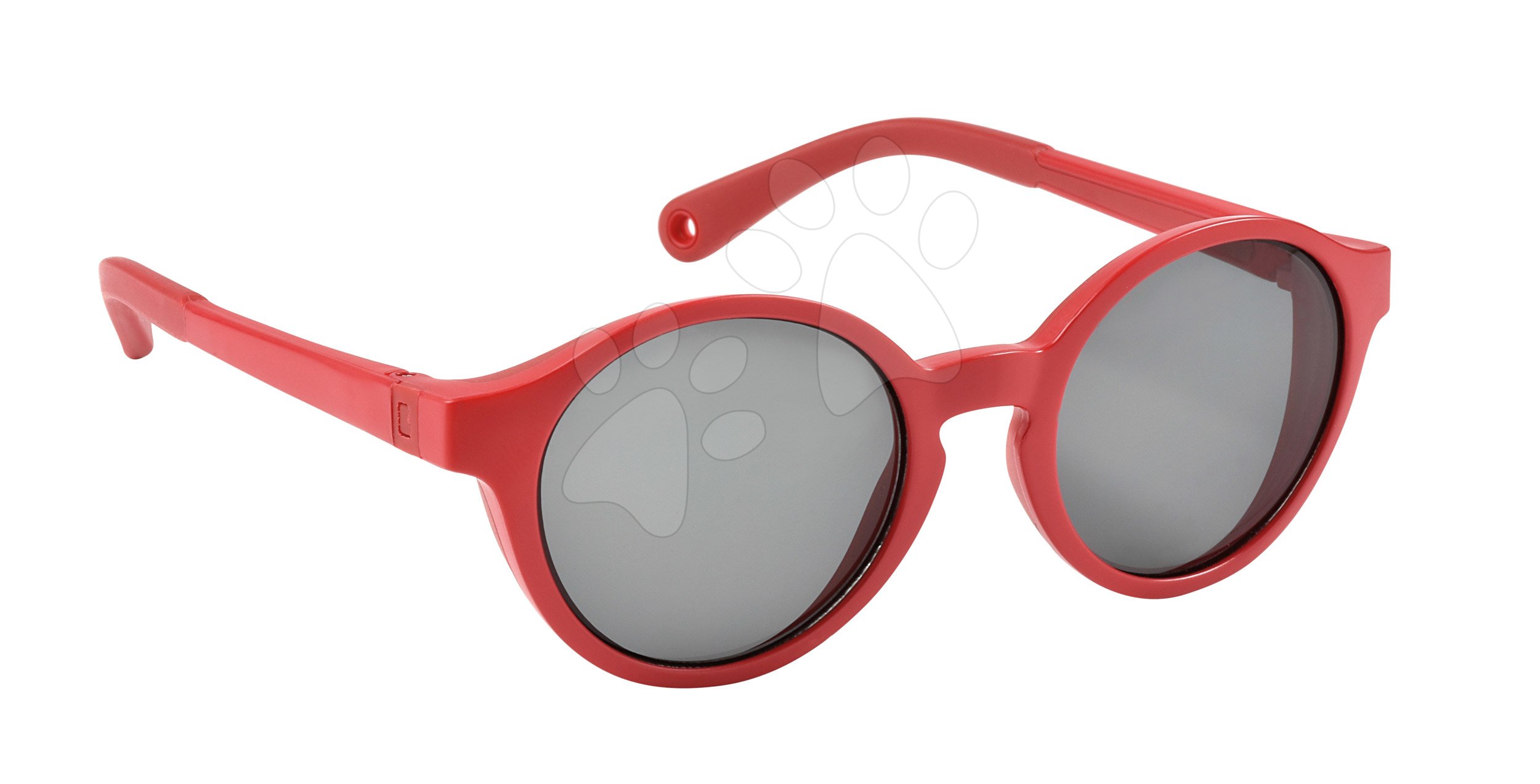 Slnečné okuliare - Slnečné okuliare pre deti Beaba Baby M Poppy Red od 2-4 rokov červené