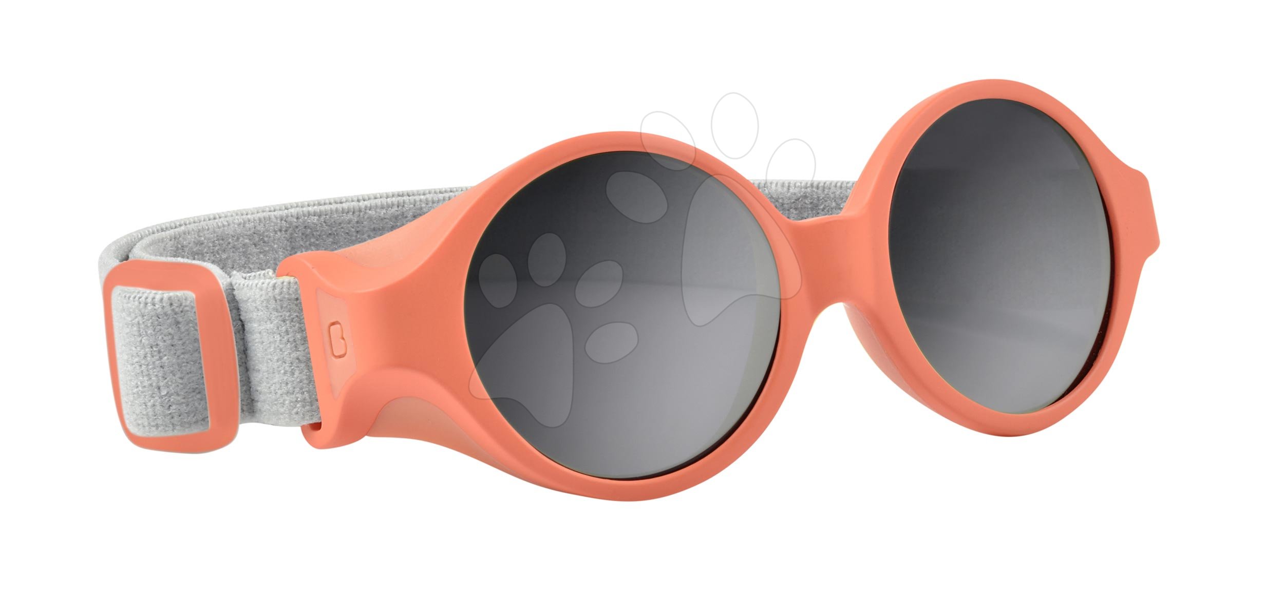 Slnečné okuliare - Slnečné okuliare pre novorodencov Beaba Clip strap Grapefruit UV4 od 0-9 mesiacov oranžové