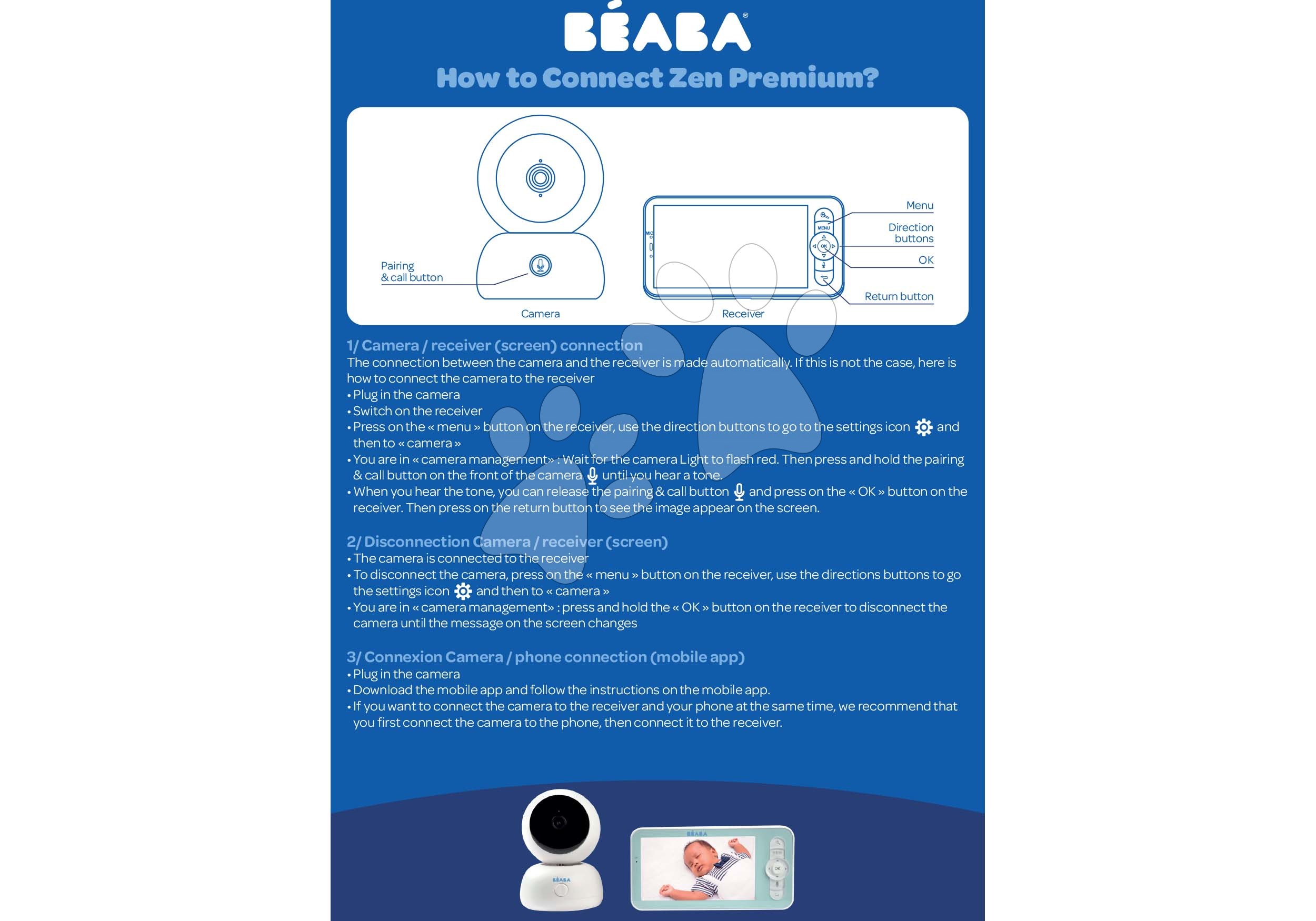 Elektronická chůva Zen Premium Beaba