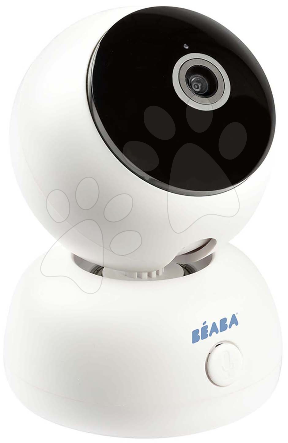 Hračky pro miminka - Elektronická chůva Video Baby Monitor Zen Premium Beaba 2v1 s 360 stupňovou rotací 1080 FULL HD s infračerveným nočním viděním