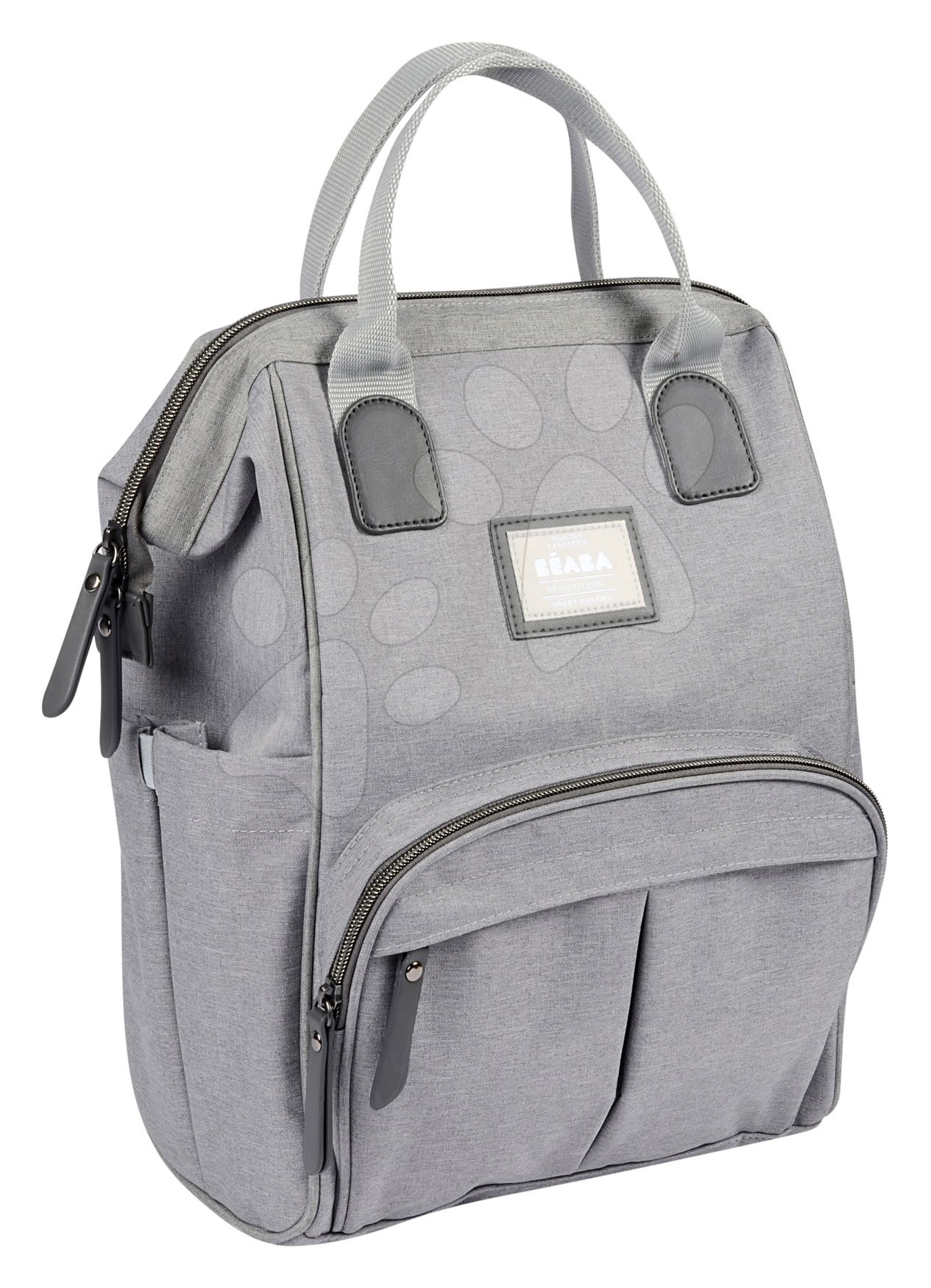 Pelenkázótáska Beaba Wellington Changing Bag Heather Grey