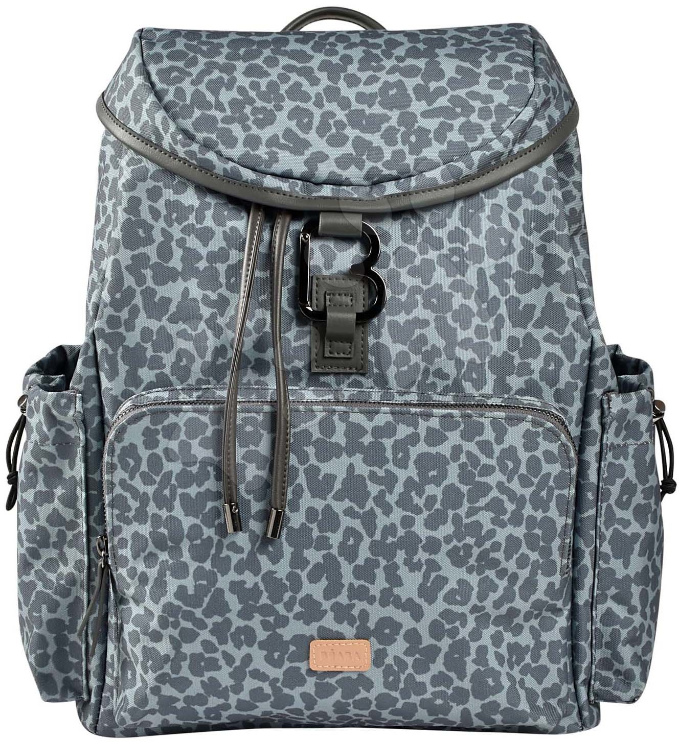 Pelenkázó hátizsák Vancouver Backpack Dark Cherry Blossom Beaba kiegészítőkkel 22 l térfogat 42 cm zöld