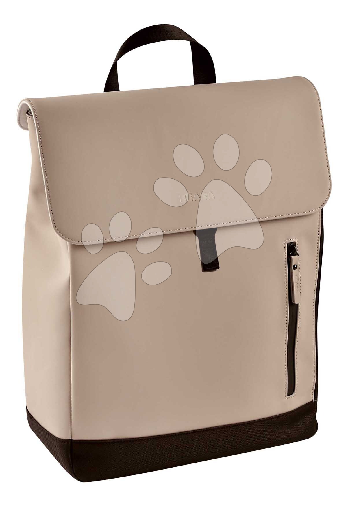 Prebaľovací batoh Oslo Changing Bag Clay Beaba vodeodolný s prebaľovacou podložkou a popruhmi ku kočíku hnedý