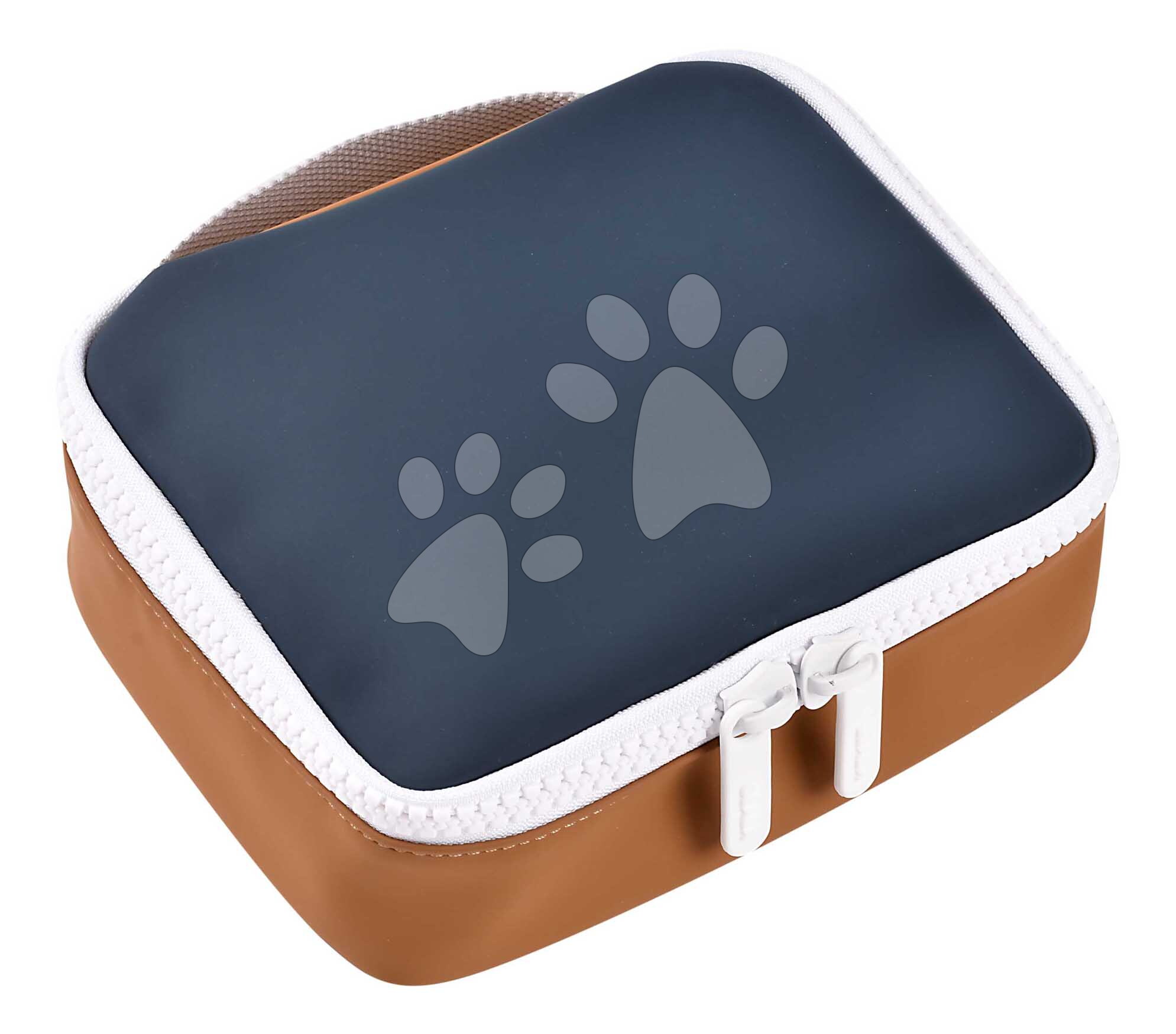 Termoobal na desiatu Isothermal Snack Bag Faro Night Blue Beaba modro-hnedý