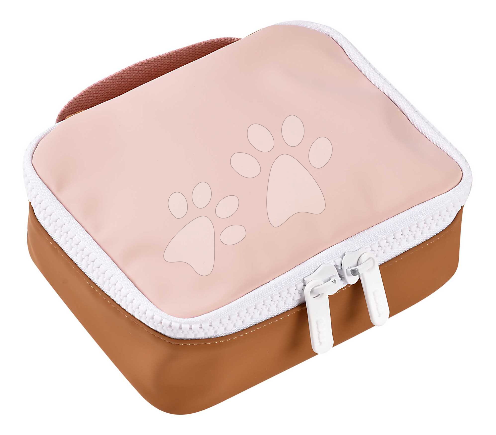 Termoobal na desiatu Isothermal Snack Bag Faro Dusty Rose Beaba ružovo-hnedý