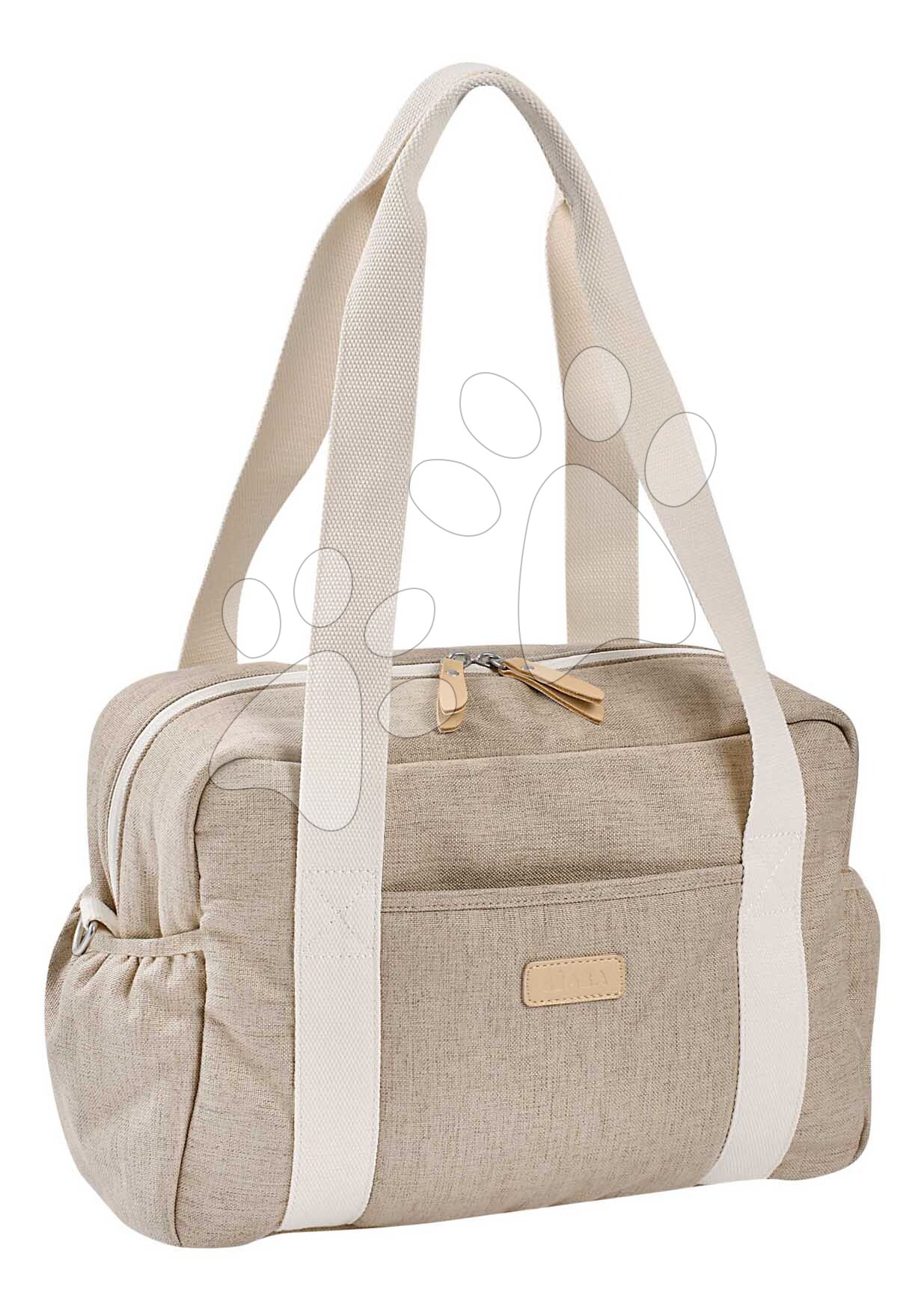 Pelenkázótáska babakocsihoz Paris Changing Bag Eco Clay Beaba pelenkázó alátéttel bézs