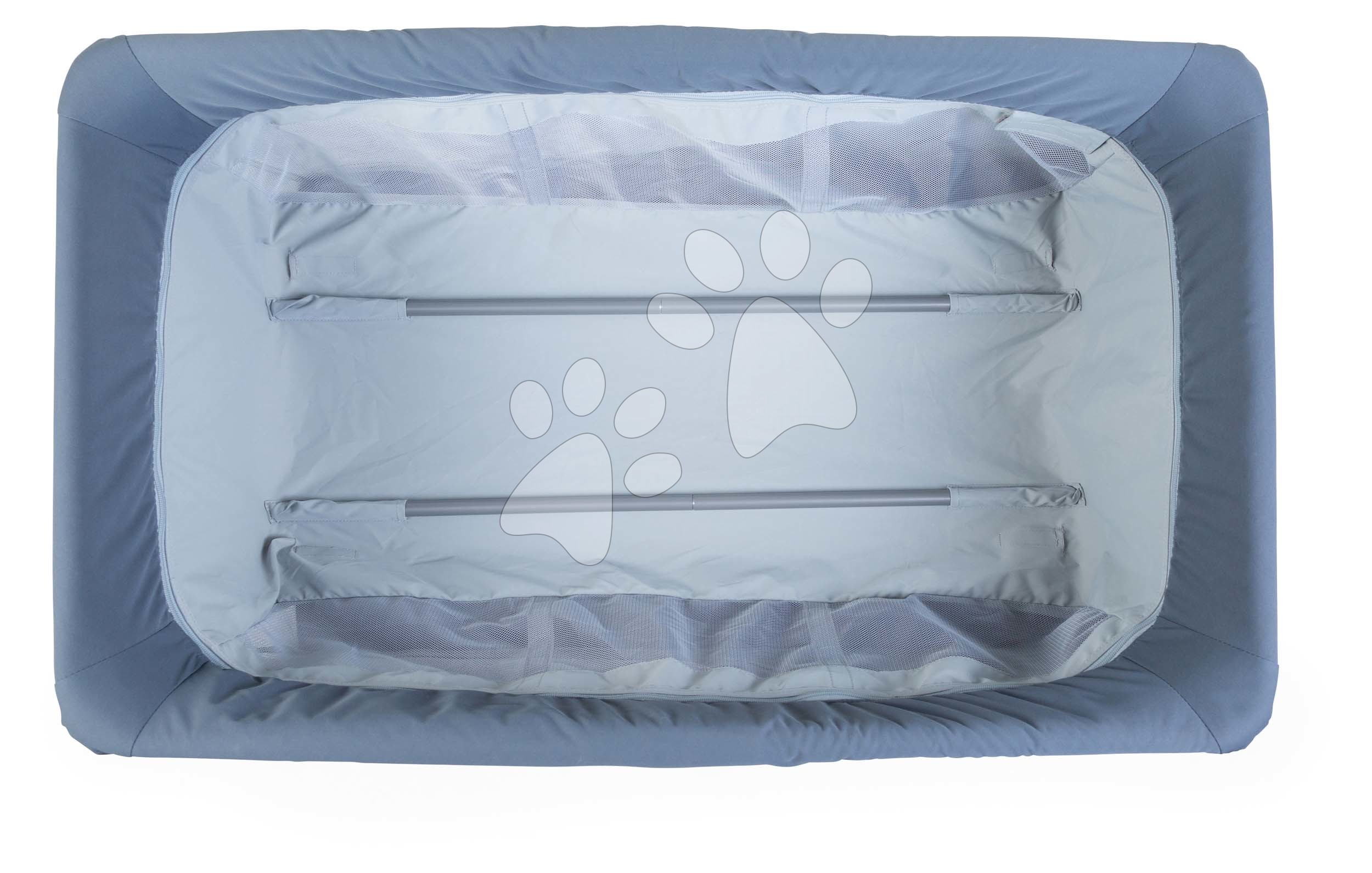 Prenosná postieľka pre bábätko 3in1 Travel Cot Easy Sleep Beaba Mineral Grey evolučná skladacia sivá od 0-36 mes