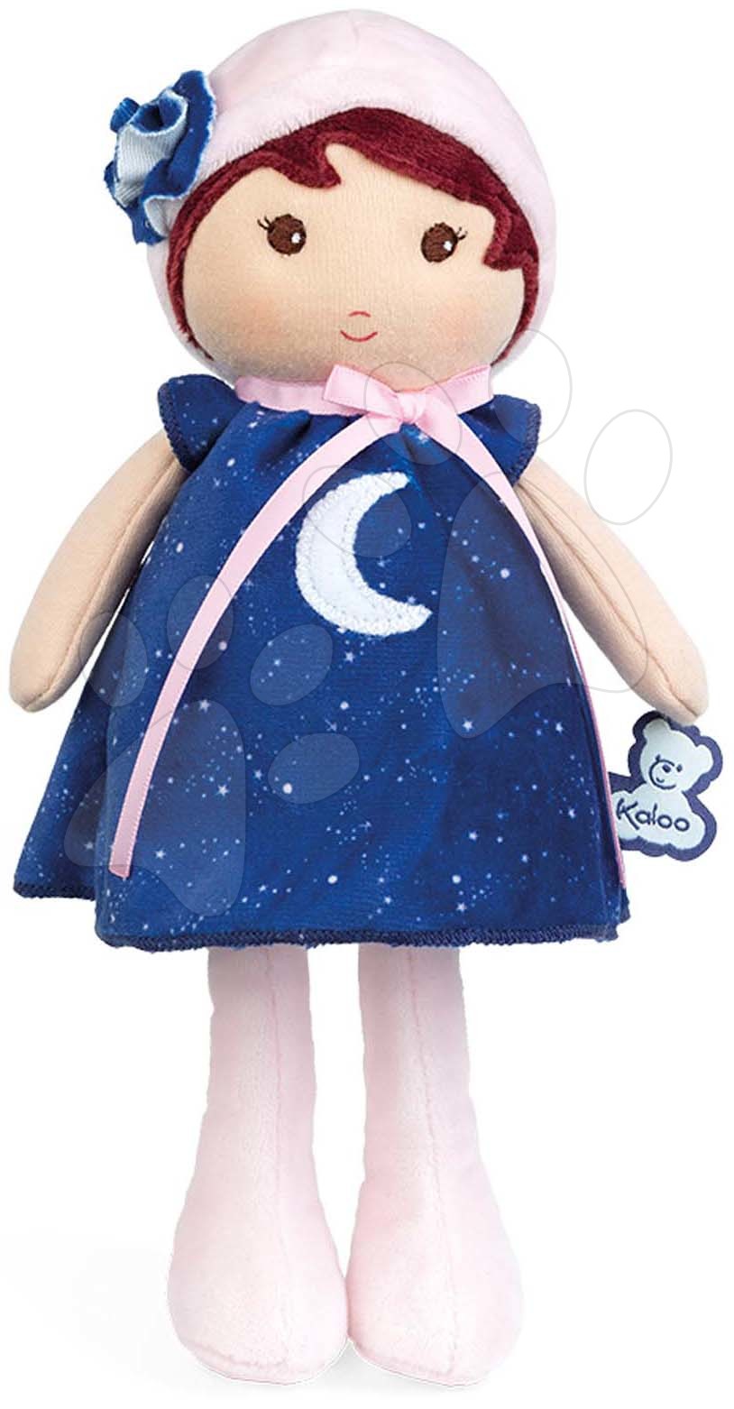 Bábika pre bábätká Tendresse Aurore K Doll Kaloo 25 cm z jemného materiálu v modrých šatočkách od 0 mes