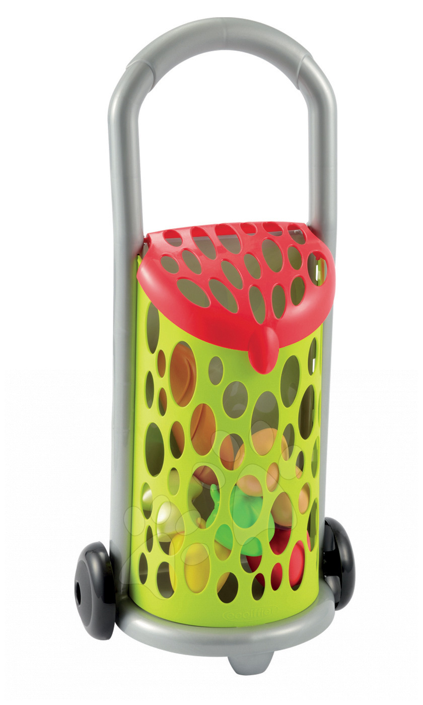 Écoiffier nákupný vozík pre deti 100% Chef 977-Z zeleno-červený