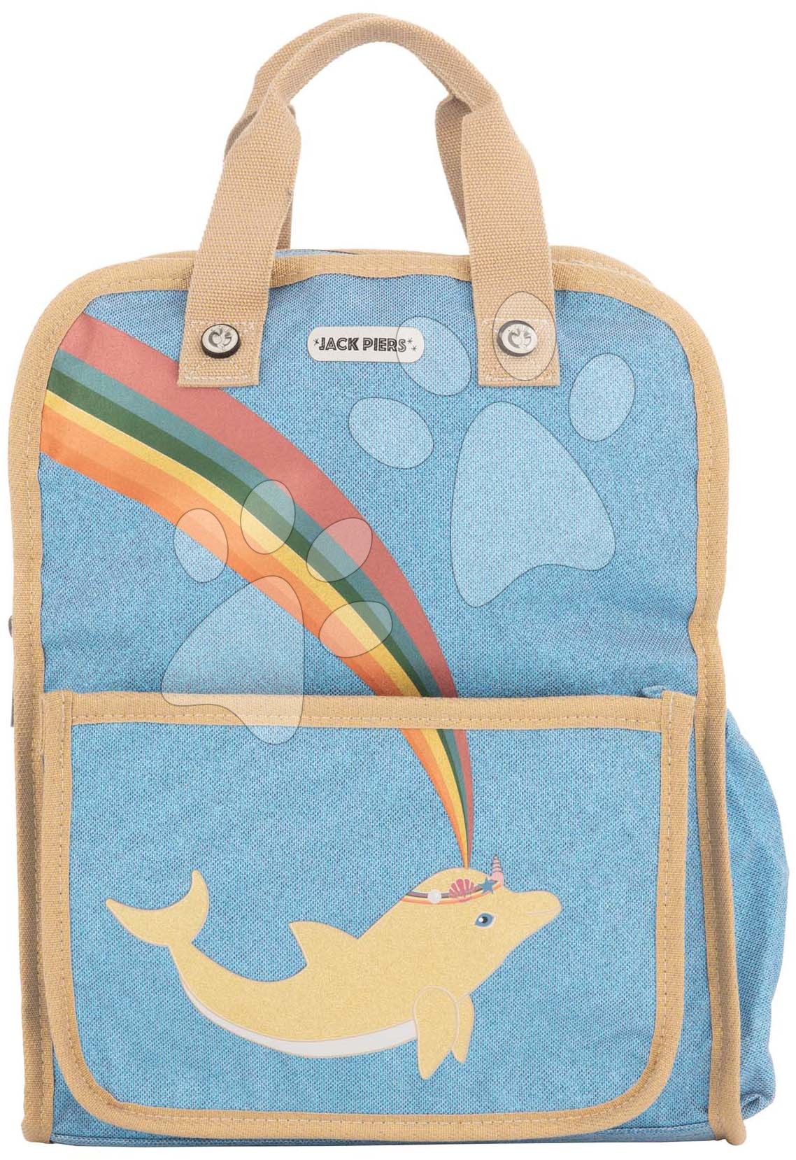 E-shop Školská taška batoh Backpack Amsterdam Large Dolphin Jack Piers veľká ergonomická luxusné prevedenie od 6 rokov 36*29*13 cm