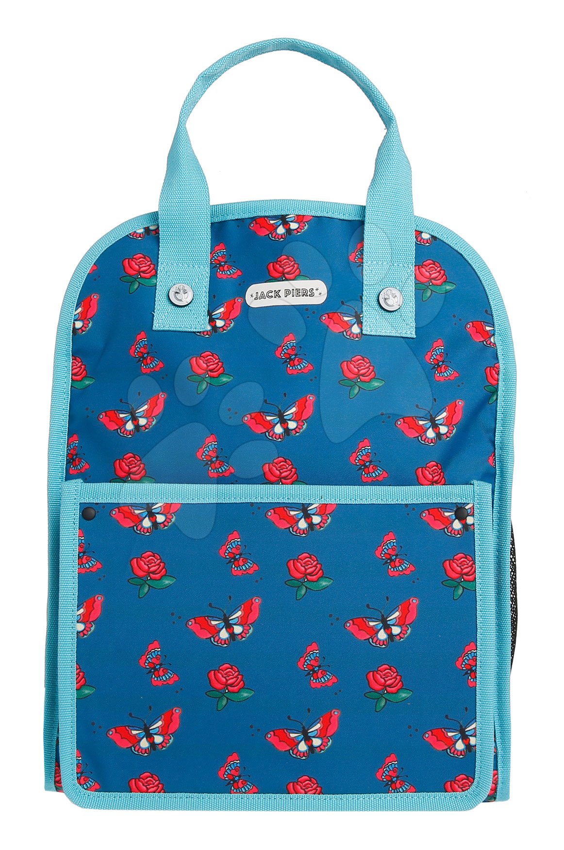 Iskolai hátizsákok - Iskolai hátizsák Backpack Amsterdam Large Rose Garden Jack Piers nagy ergonomikus luxus kivitelezés 6 évtől 30*39*16 cm