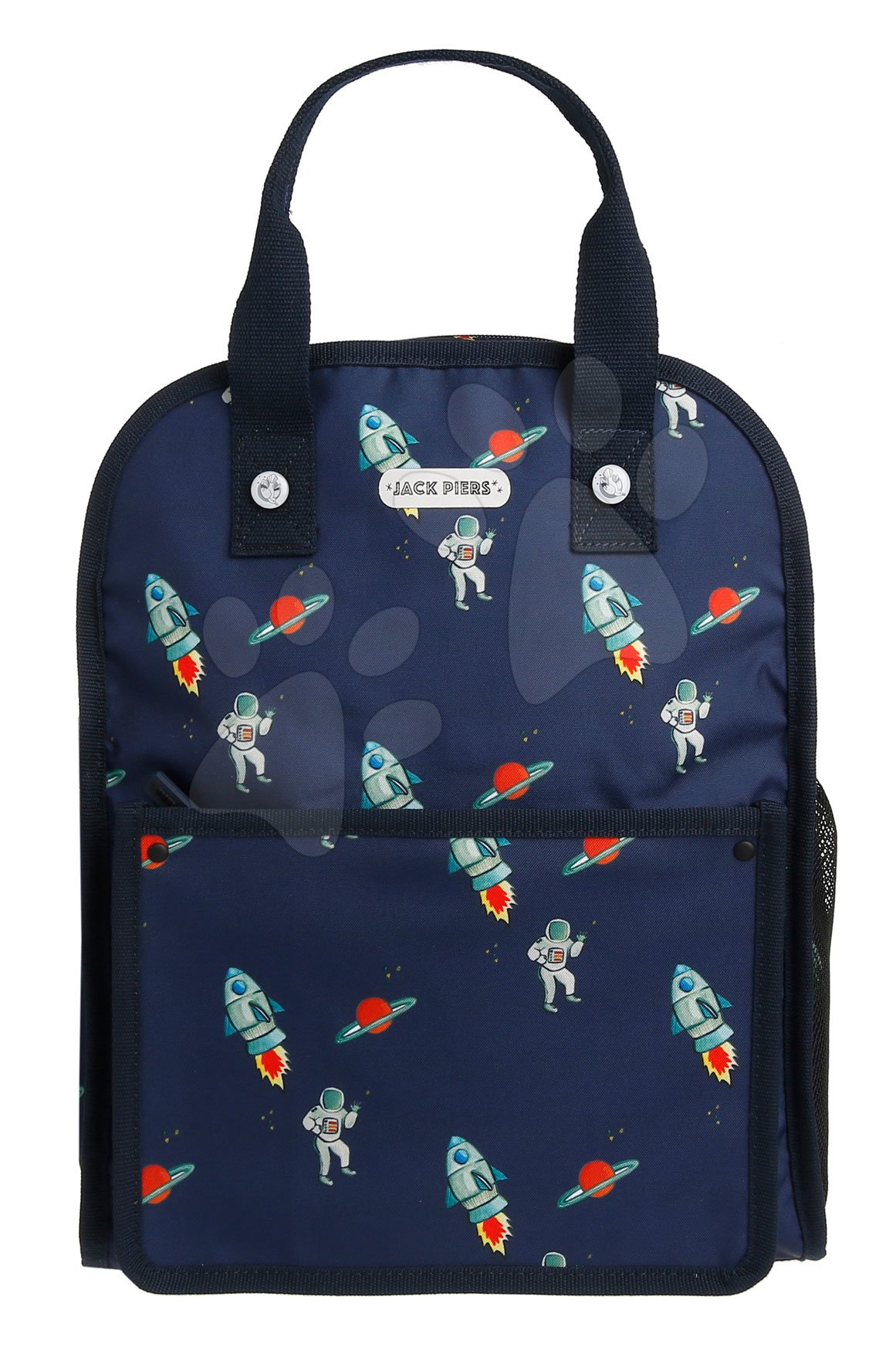 Iskolai hátizsákok - Iskolai hátizsák Backpack Amsterdam Large Galactic Fun Jack Piers nagy ergonomikus luxus kivitelezés 6 évtől 30*39*16 cm