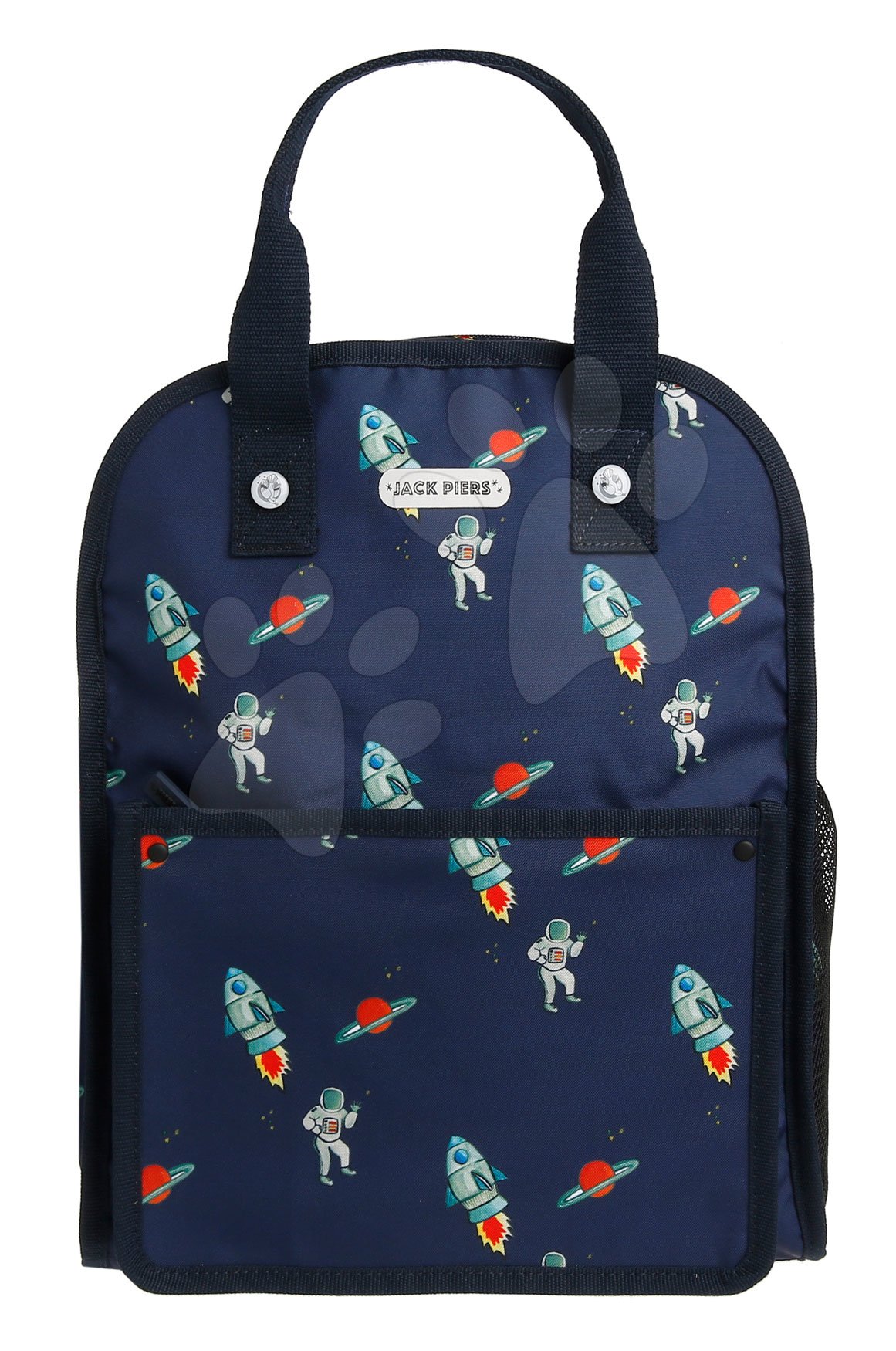 Školská taška batoh Backpack Amsterdam Large Galactic Fun Jack Piers veľká ergonomická luxusné prevedenie od 6 rokov 30*39*16 cm