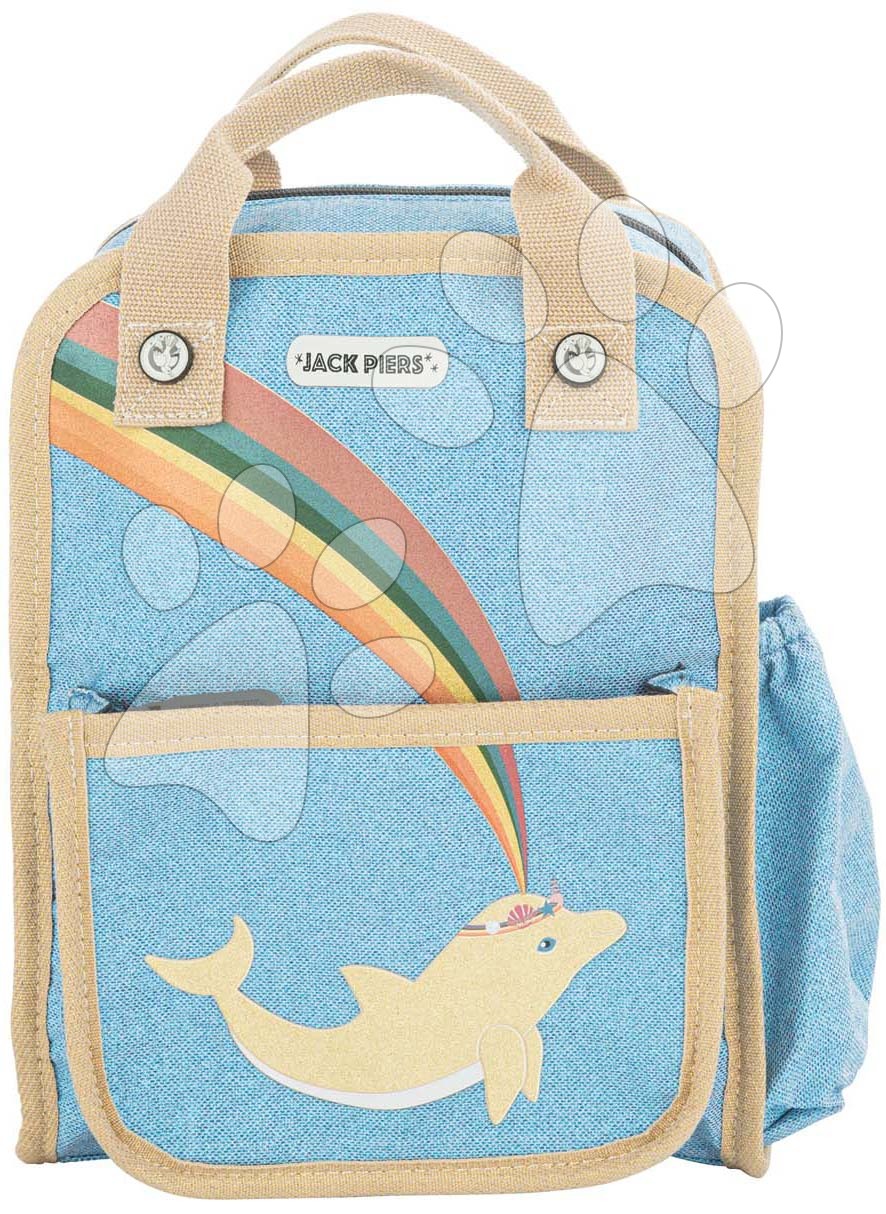 Školská taška batoh Backpack Amsterdam Small Dolphin Jack Piers malá ergonomická luxusné prevedenie od 2 rokov 23*28*11 cm