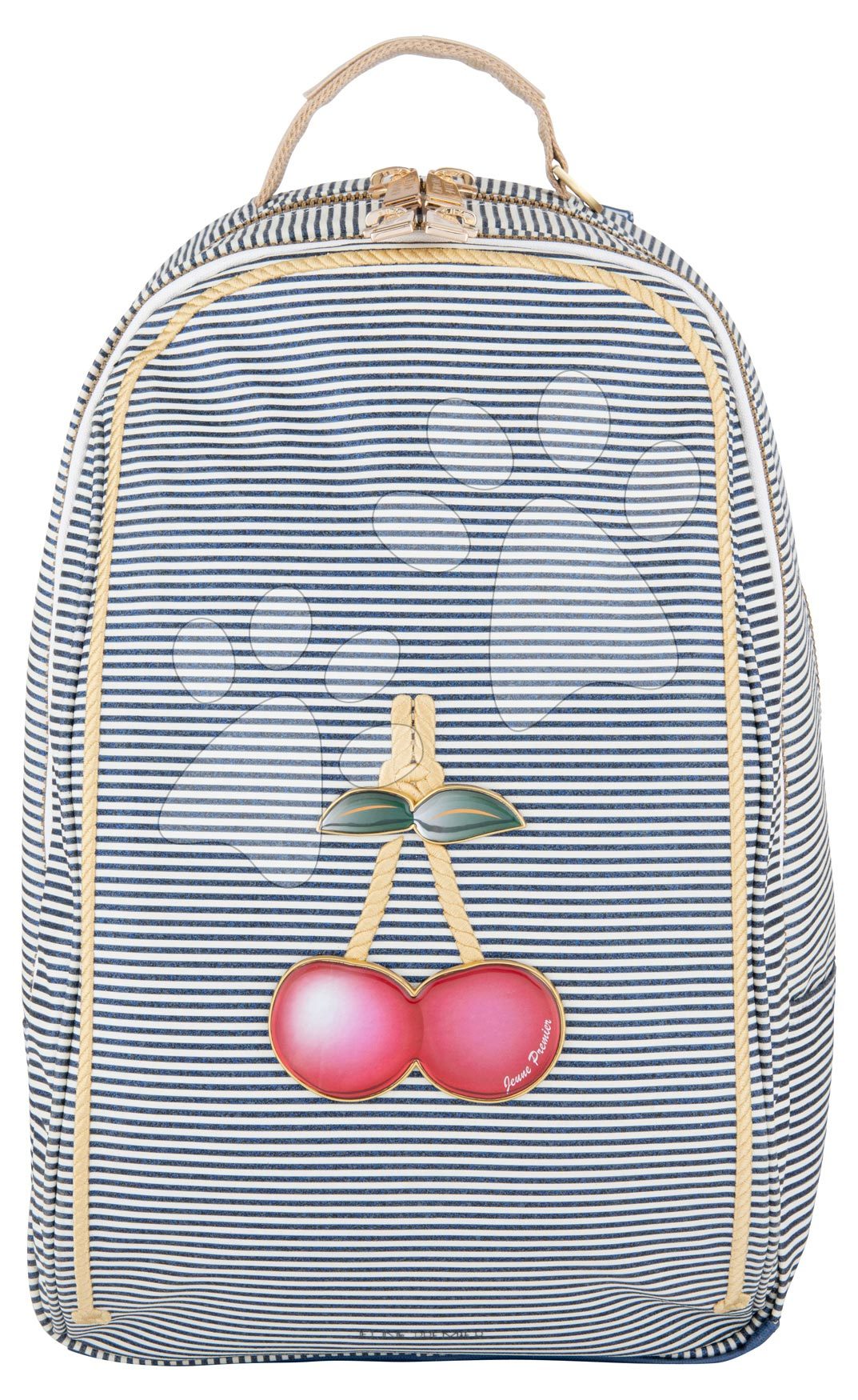 Školské tašky a batohy - Školská taška batoh Backpack James Glazed Cherry Jeune Premier ergonomický luxusné prevedenie 42*30 cm