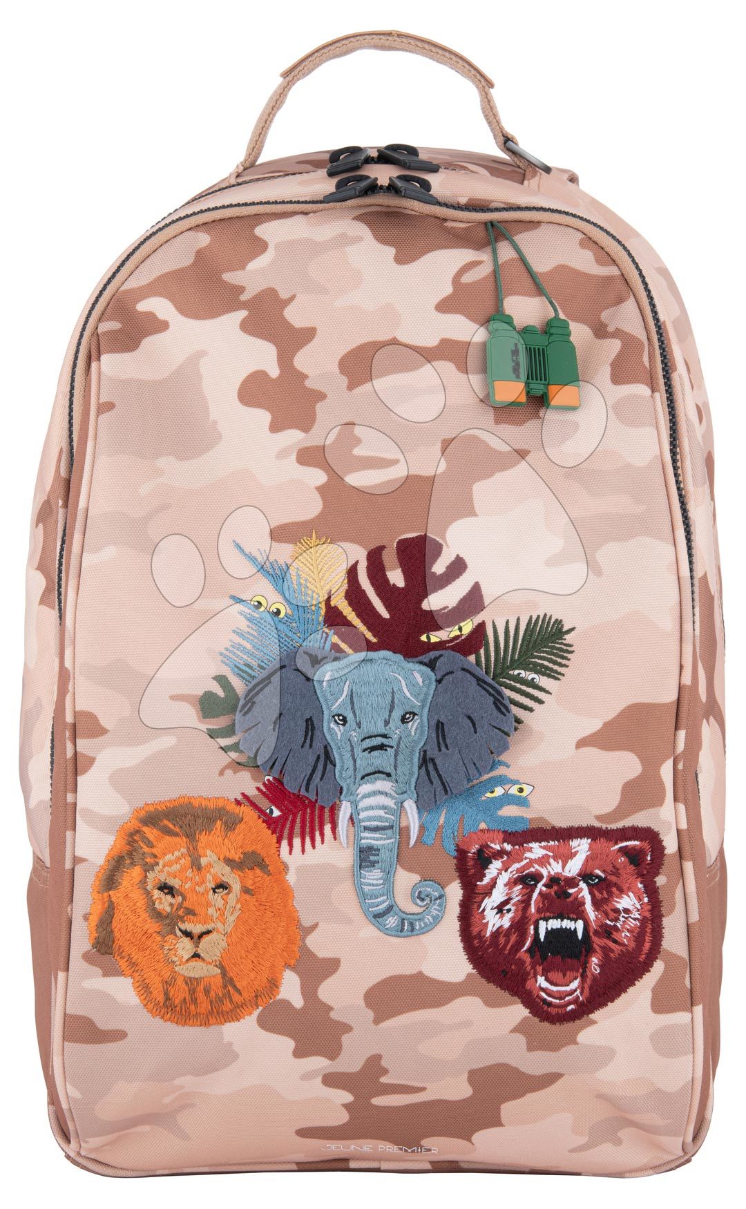 Školní taška batoh Backpack James Wildlife Jeune Premier ergonomický luxusní provedení 42*30 cm