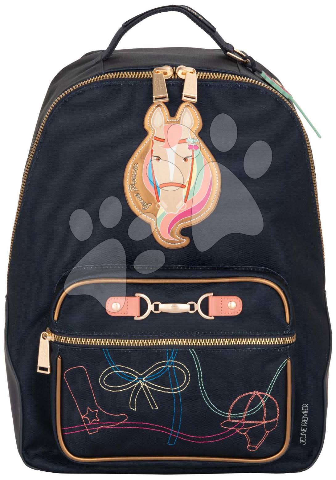 Školské tašky a batohy - Školská taška batoh Backpack Bobbie Cavalier Couture Jeune Premier ergonomický luxusné prevedenie 41*30 cm