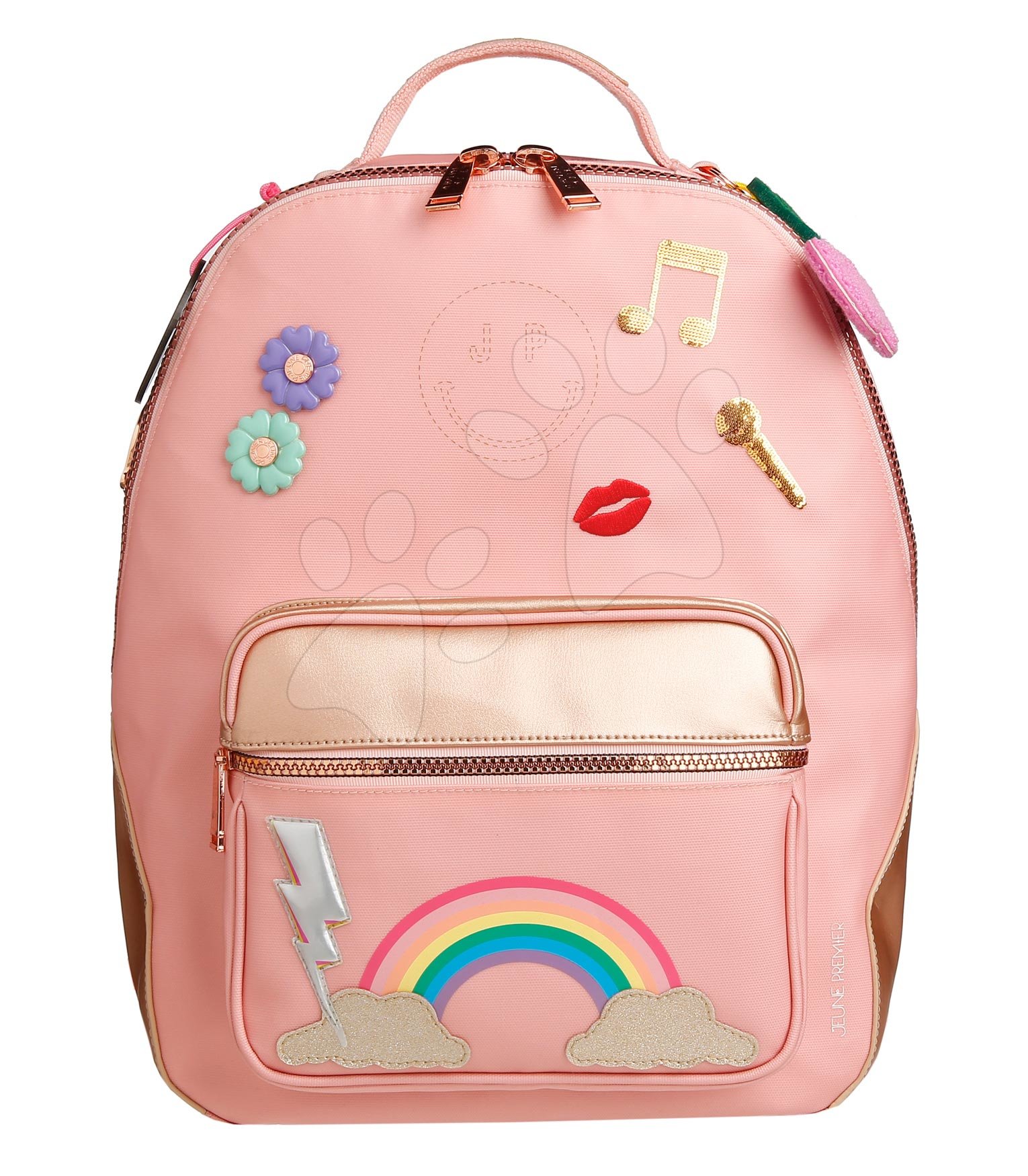 Školské tašky a batohy - Školská taška batoh Backpack Bobbie Lady Gadget Pink Jeune Premier ergonomický luxusné prevedenie 41*30 cm