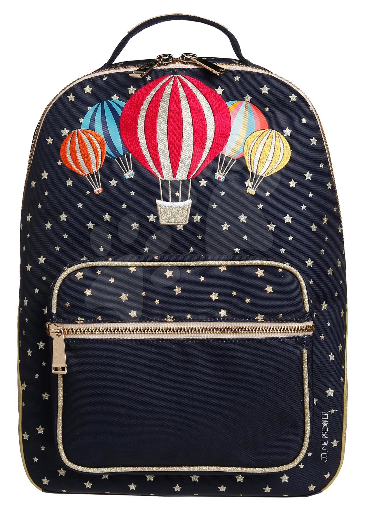 Školské tašky a batohy - Školská taška batoh Backpack Bobbie Balloons Jeune Premier ergonomický luxusné prevedenie 41*30 cm
