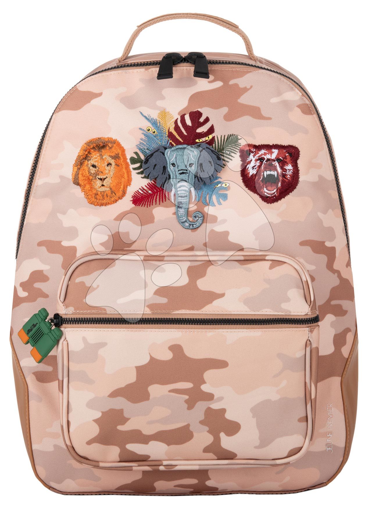 Školní taška batoh Backpack Bobbie Wildlife Jeune Premier ergonomická luxusní provedení 41*30 cm