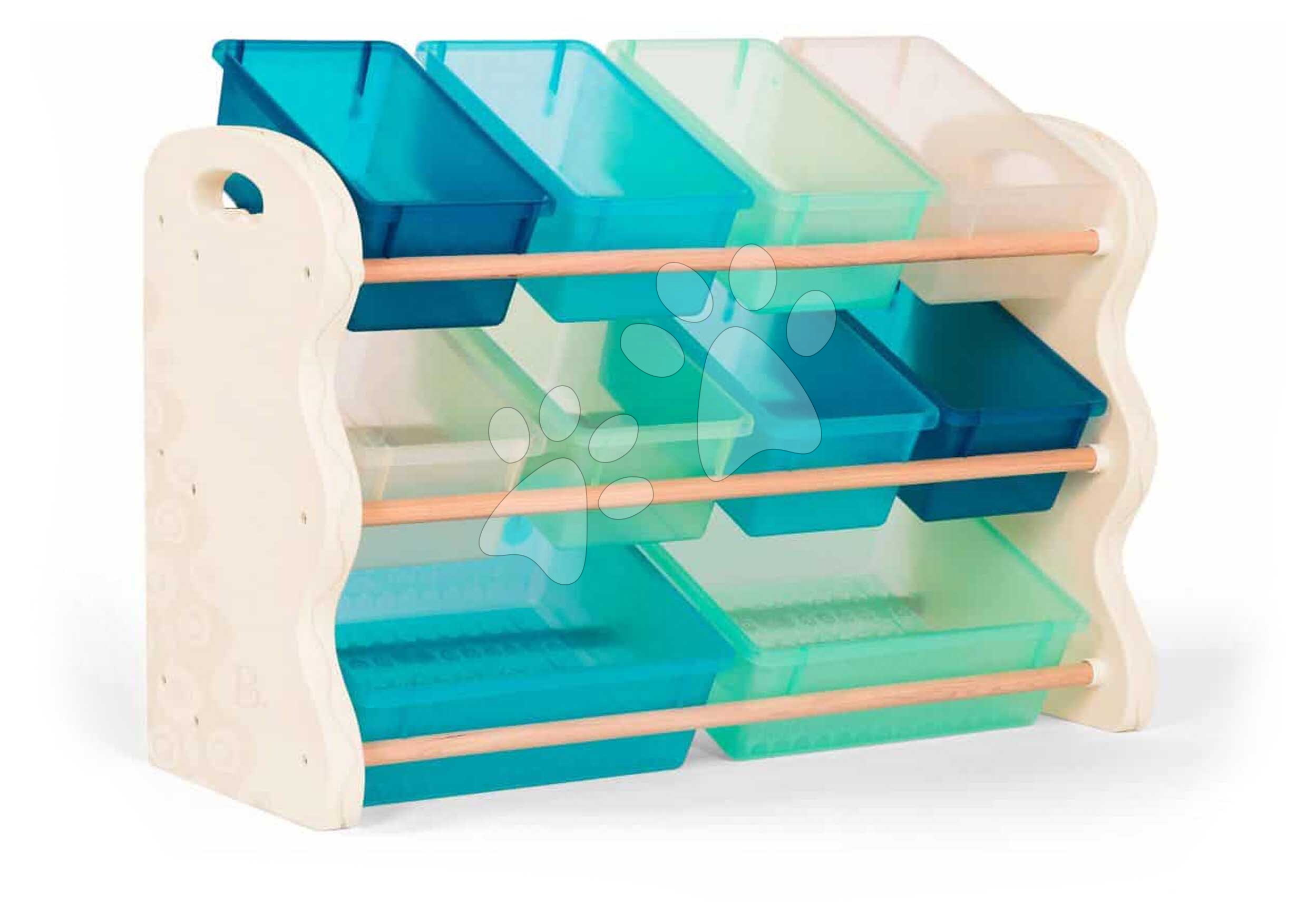 Játék rendszerező tárolókkal B-Toys 10 box