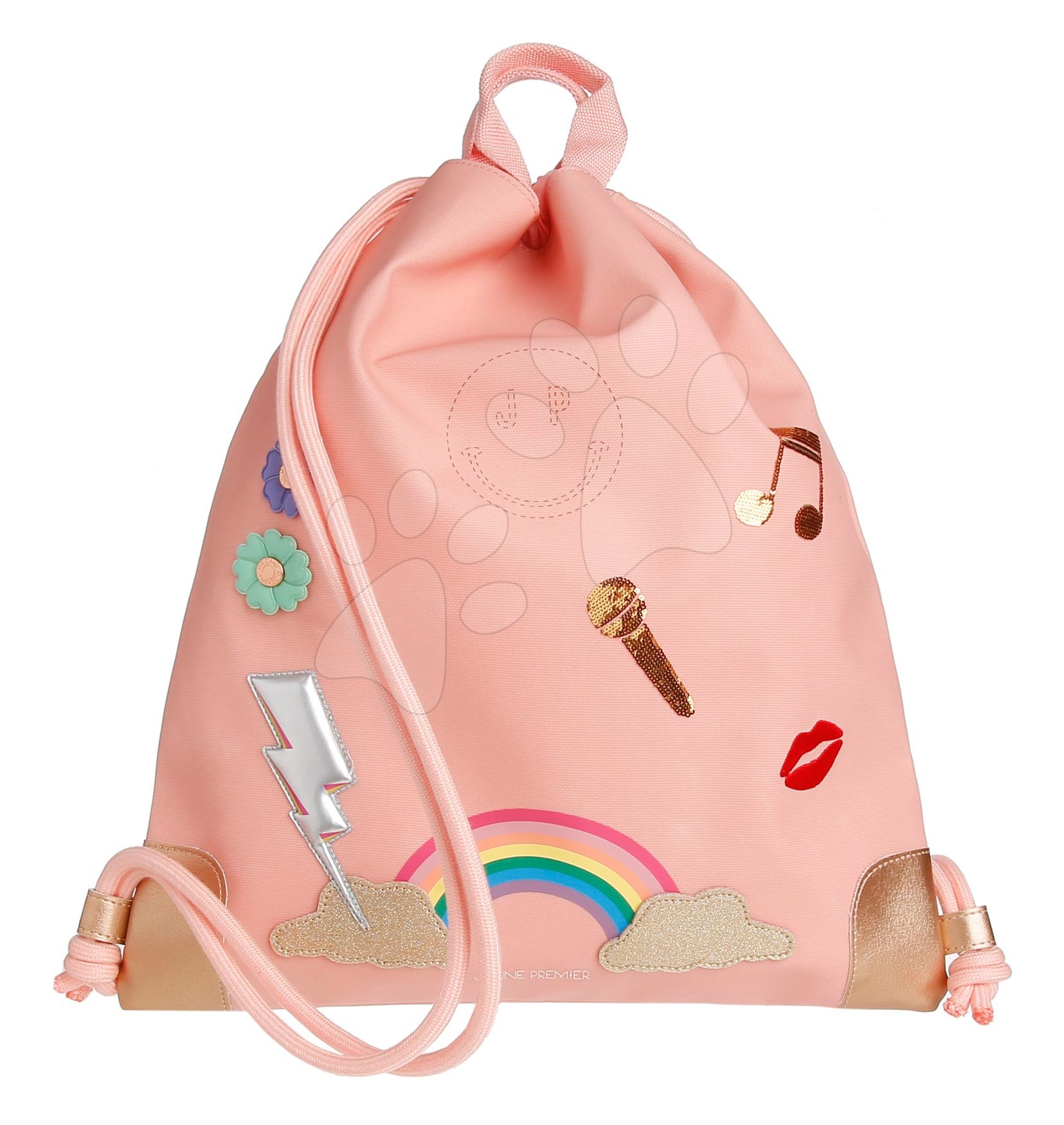 Tornazsák tornaruhára és papucsra City Bag Lady Gadget Pink Jeune Premier ergonomikus luxus kivitelben Tornazsák tornaruhára és papucsra City Bag Lady Gadget Pink Jeune Premier ergonomikus luxus kivitelben