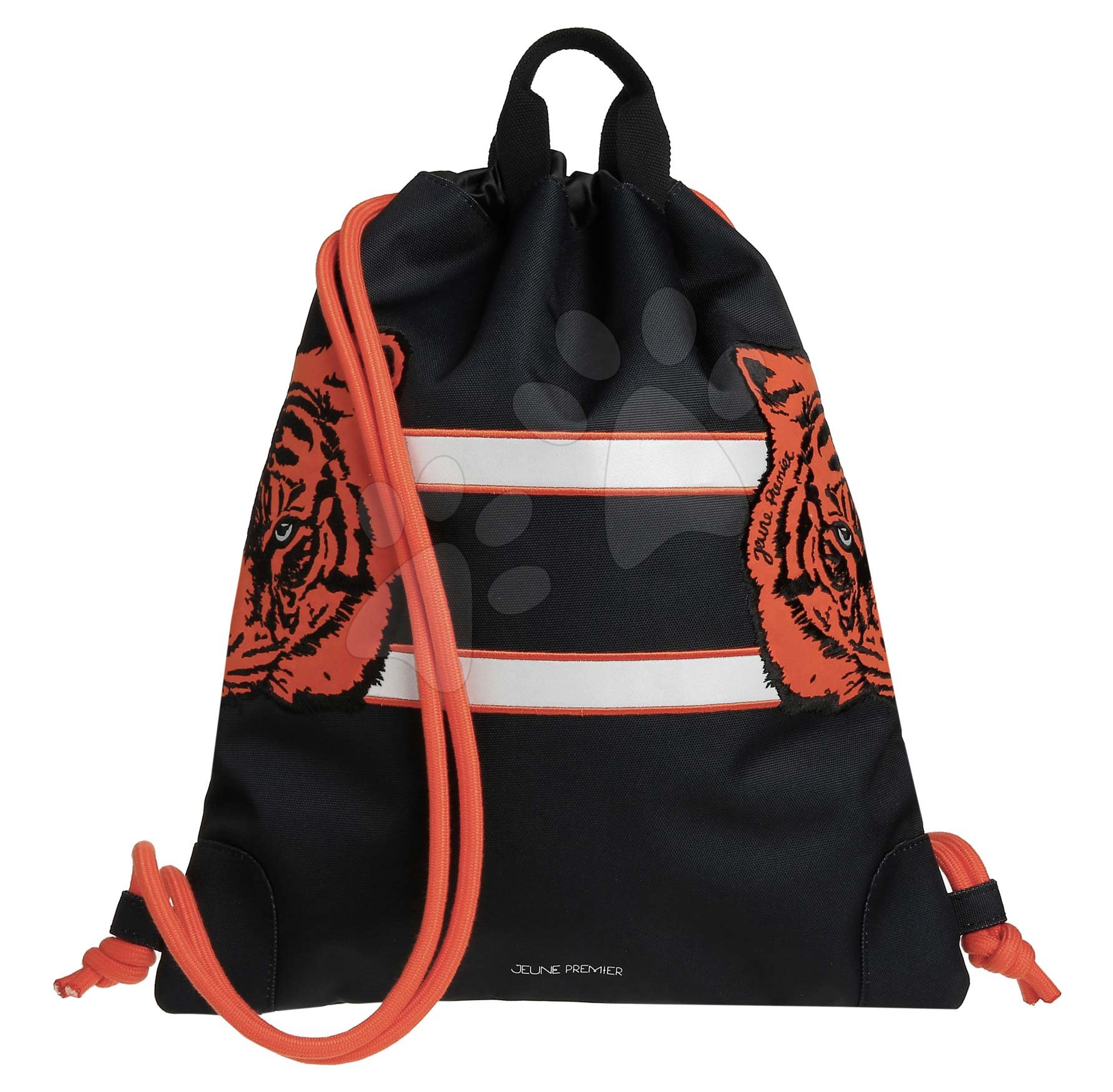 Tornazsák tornaruhára és papucsra City Bag Tiger Twins Jeune Premier ergonomikus luxus kivitel 40*36 cm