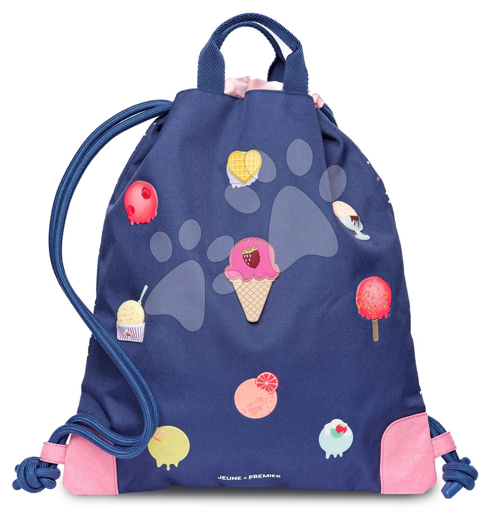 Školský vak na telocvik a prezuvky City Bag Disco Dip Jeune Premier ergonomický luxusné prevedenie 40*36 cm
