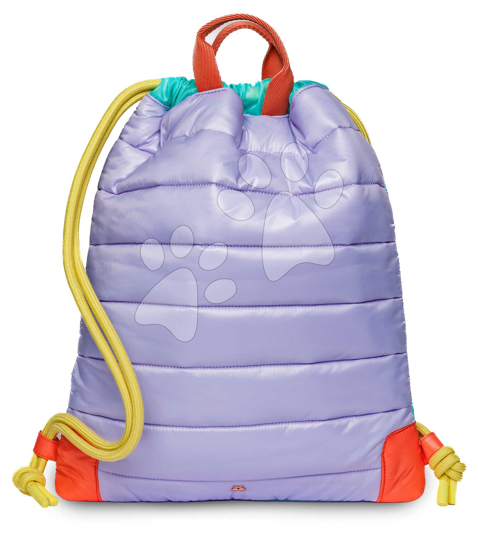 Školský vak na telocvik a prezuvky City Bag Puffer Pastel Party Jeune Premier ergonomický luxusné prevedenie 40*36 cm