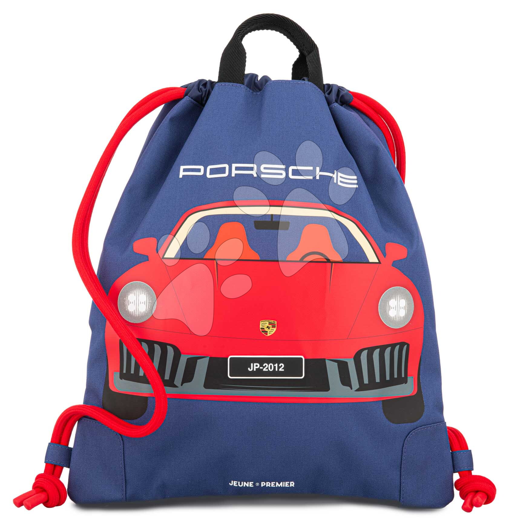 Školský vak na telocvik a prezuvky City Bag Porsche Jeune Premier ergonomický luxusné prevedenie 40*36 cm