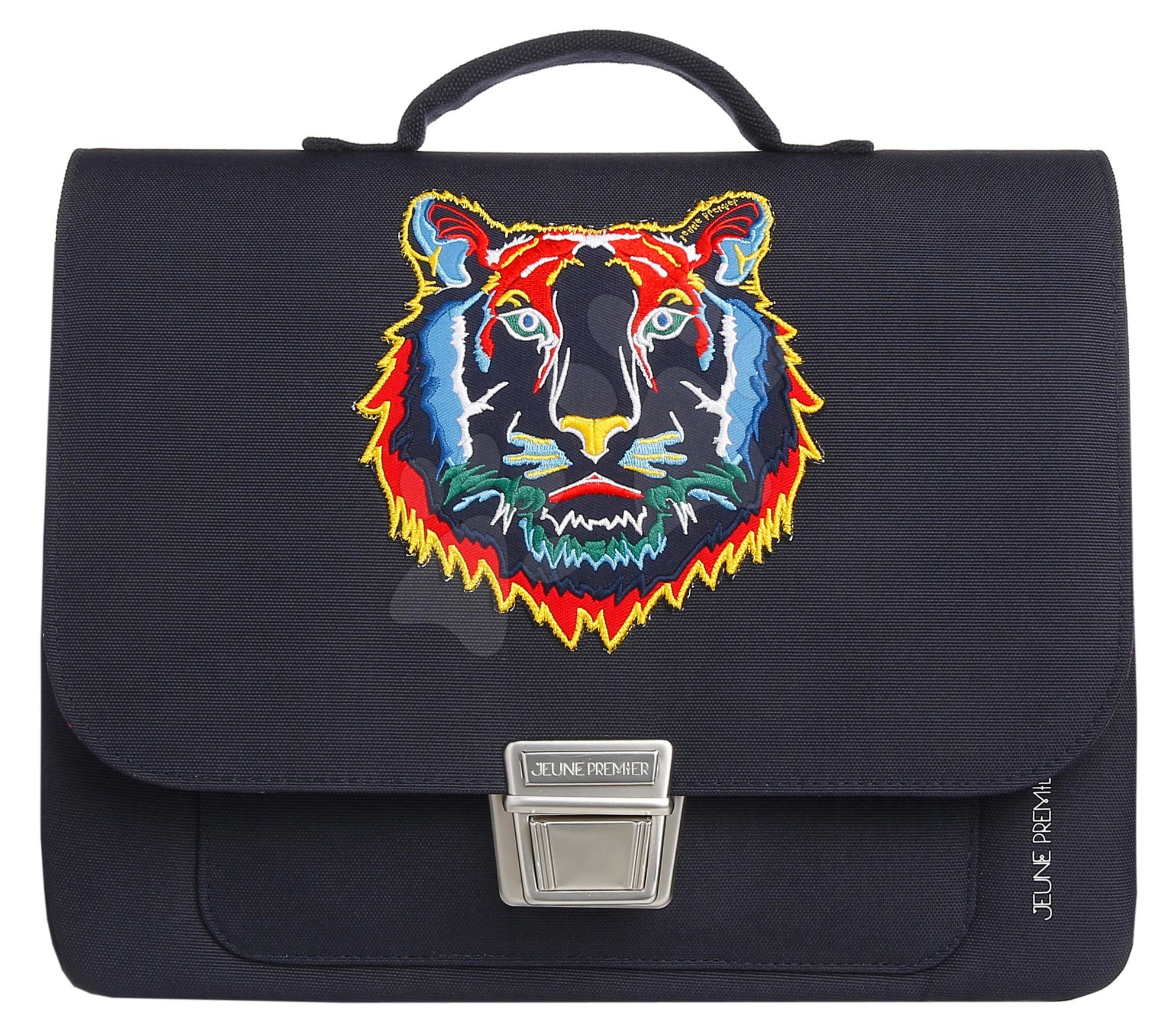 Školní aktovka Classic It bag Classic Mini Tiger Navy Jeune Premier ergonomická luxusní provedení 27*32 cm