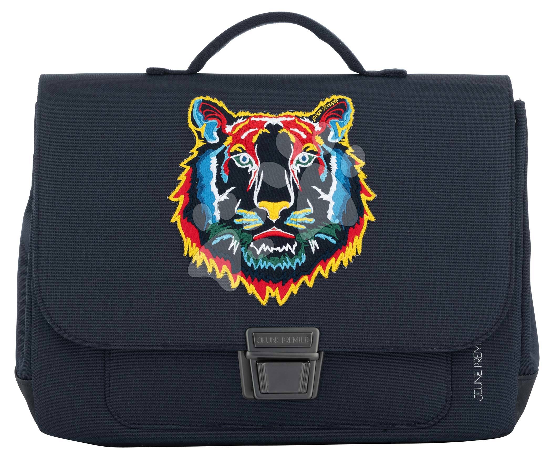 Iskolai aktatáska Classic Mini Tiger Navy Jeune Premier ergonomikus luxus kivitel 30*38 cm