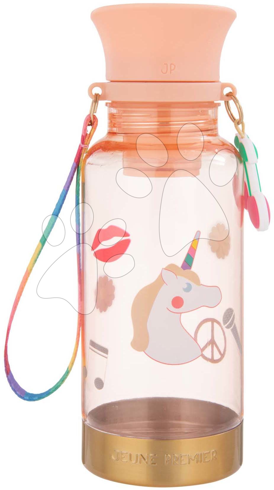 Iskolai kulacs Drinking Bottle Lady Gadget Pink Jeune Premier ergonomikus luxus kivitel 22*9 cm