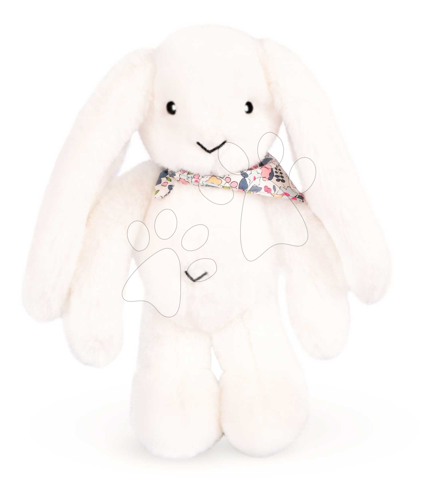 Plüss nyuszi Fleurette the Bunny White Doudou et Compagnie fehér 35 cm 0 hó-tól