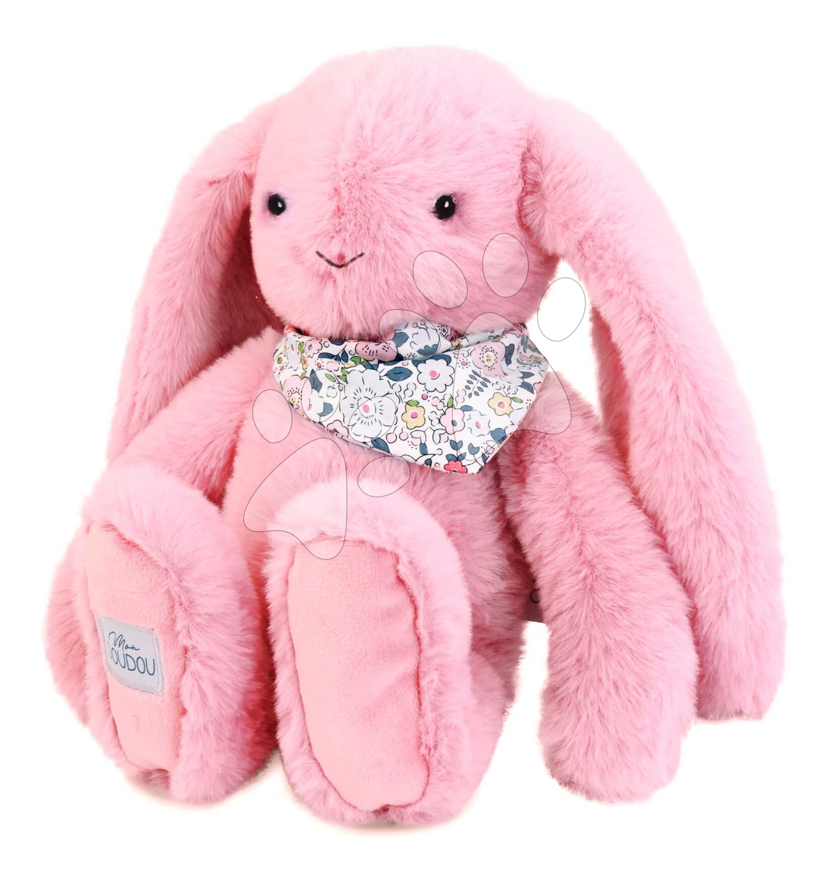 Plüss nyuszi Fleurette the Bunny Grenadine Doudou et Compagnie rózsaszín 35 cm 0 hó-tól