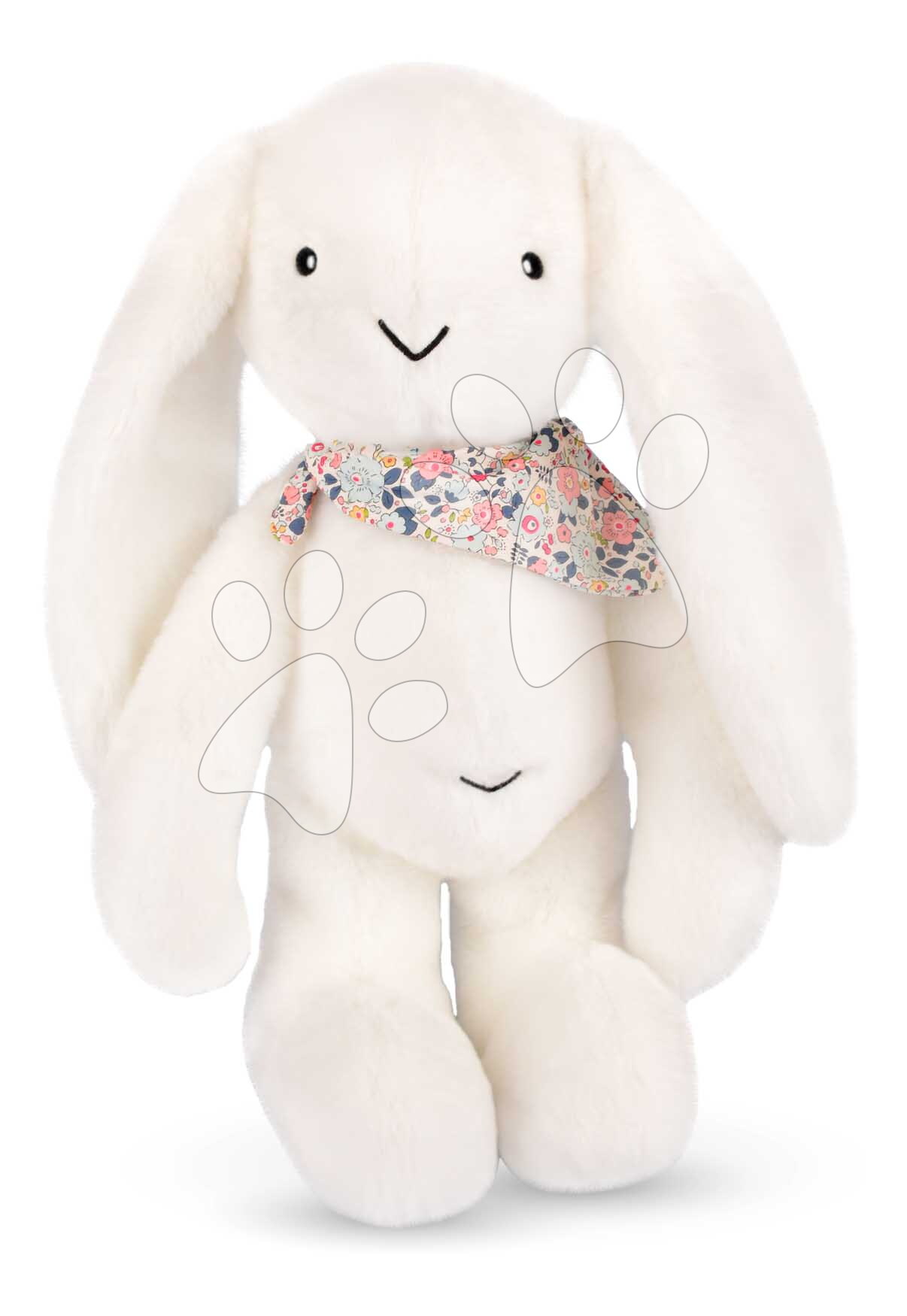 Plüss nyuszi Fleurette the Bunny White Doudou et Compagnie fehér 50 cm 0 hó-tól