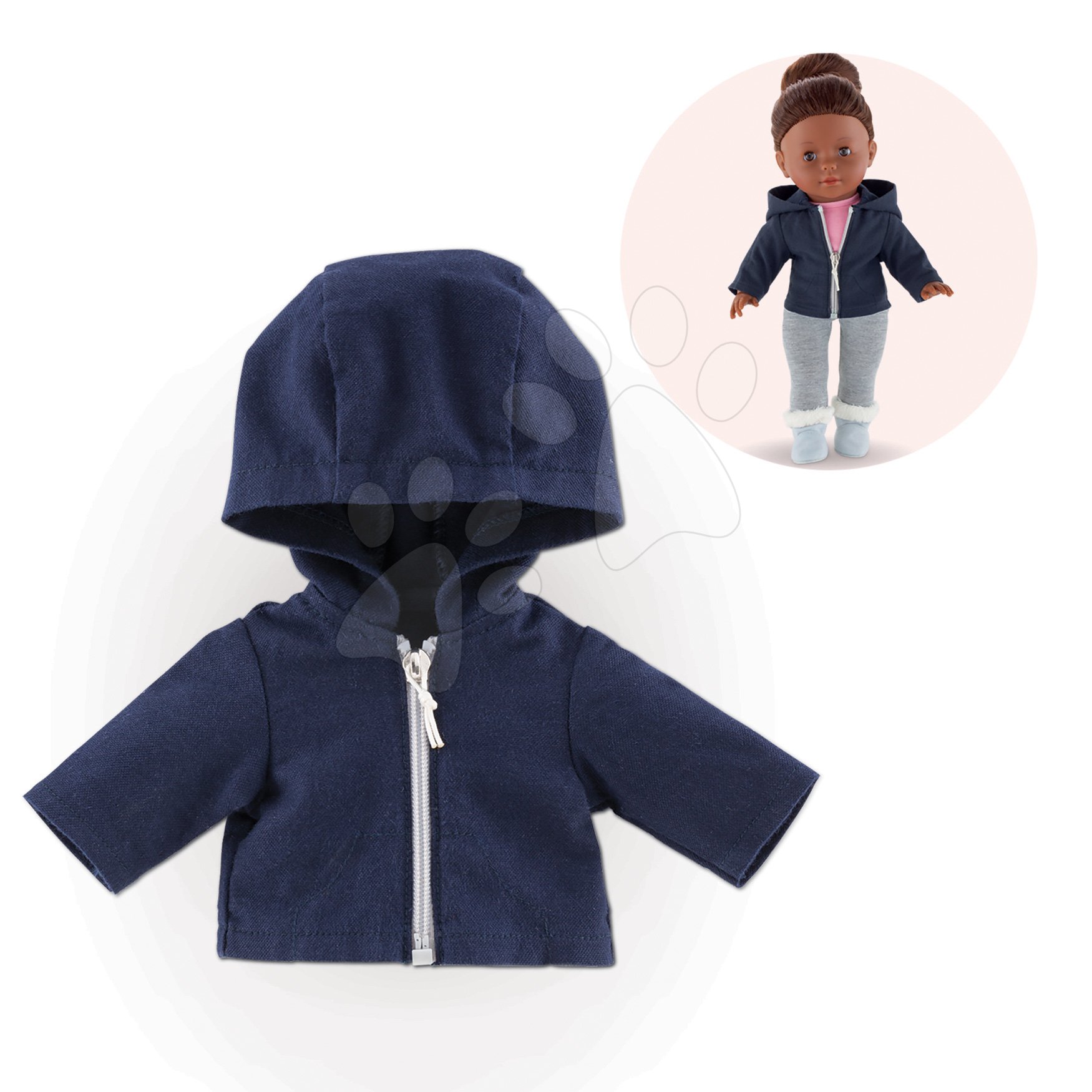 Pulcsi Hooded Jacket Ma Corolle 36 cm játékbabának 4 évtől